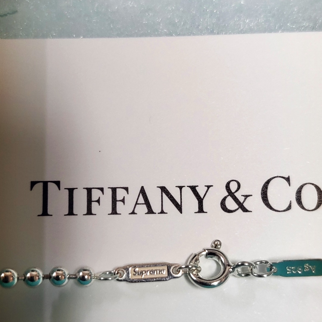 Supreme x Tiffany & Co. Return to Tiffany Heart Tag Pendant - 21FW, Supreme x Tiffany & Co. Star Bracelet - 21FW 착용 스타일 - 5
