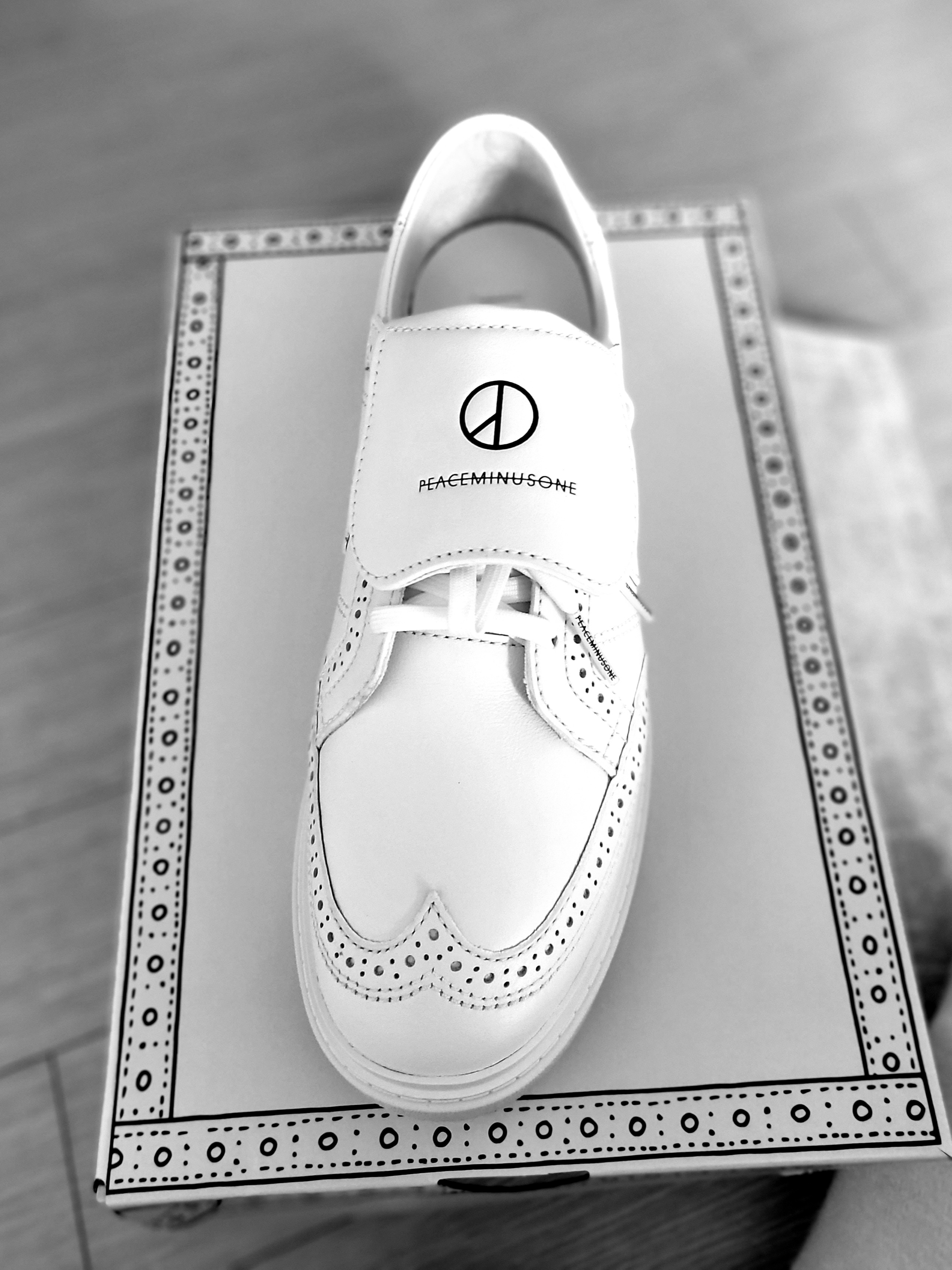 Nike x Peaceminusone Kwondo1 White 착용 스타일 - 2