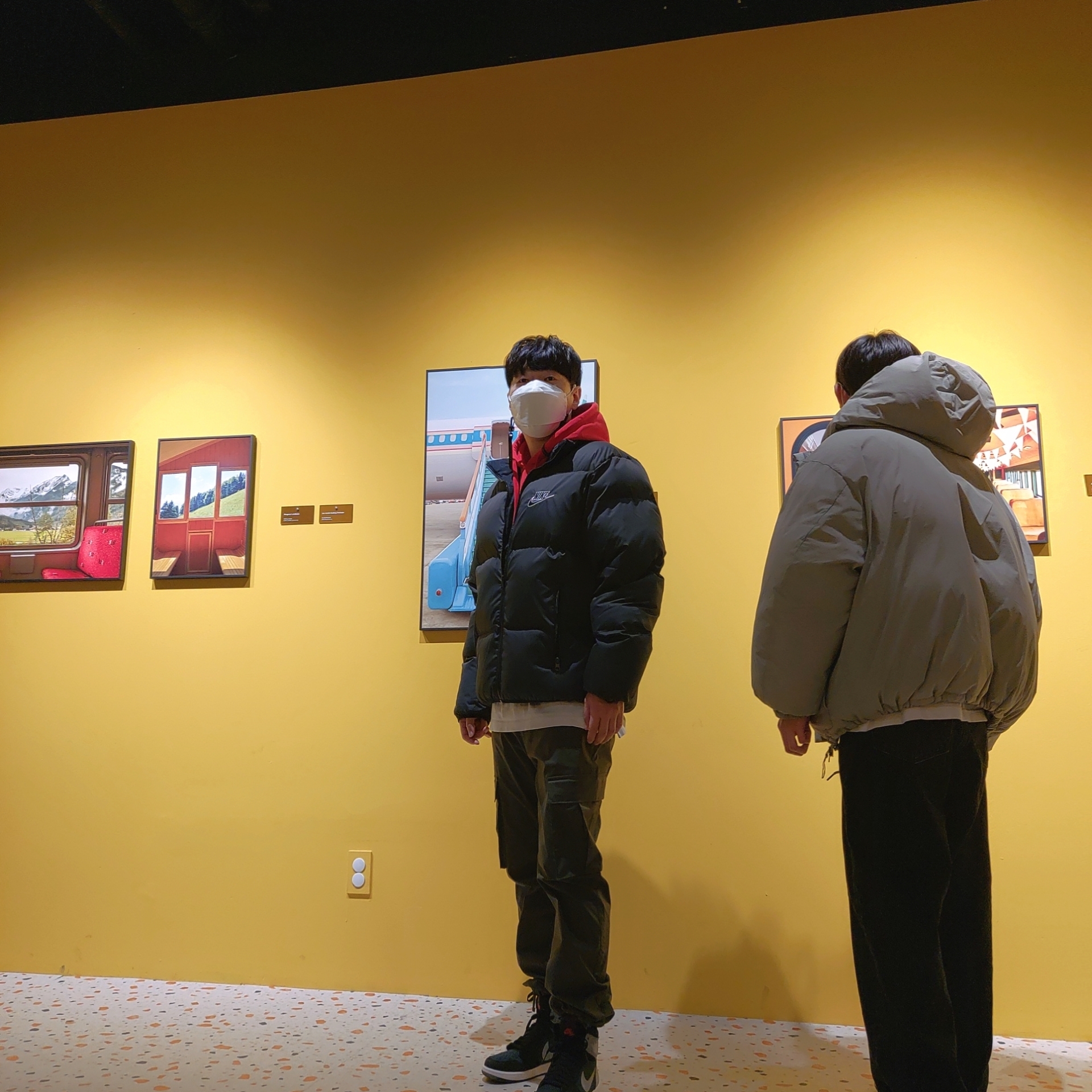Supreme x Nike Reversible Puffy Jacket Black - 21SS, Jordan 1 Element Gore-Tex Particle Grey 착용 스타일 - 1