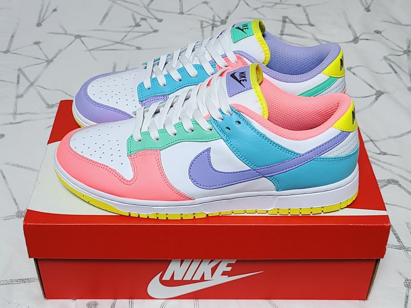 (W) Nike Dunk Low SE Candy 착용 스타일 - 2