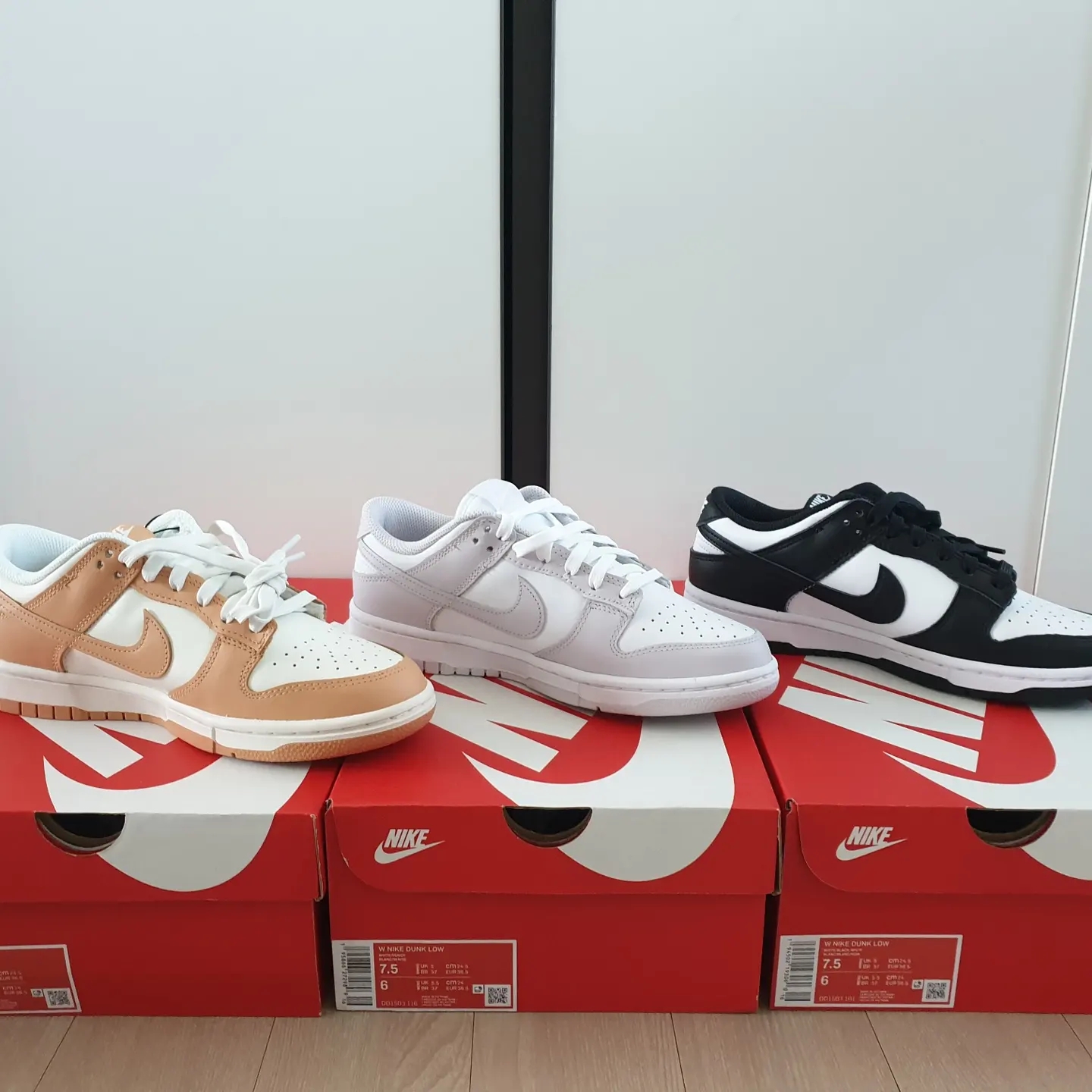 (W) Nike Dunk Low Harvest Moon, (W) Nike Dunk Low Venice 착용 스타일