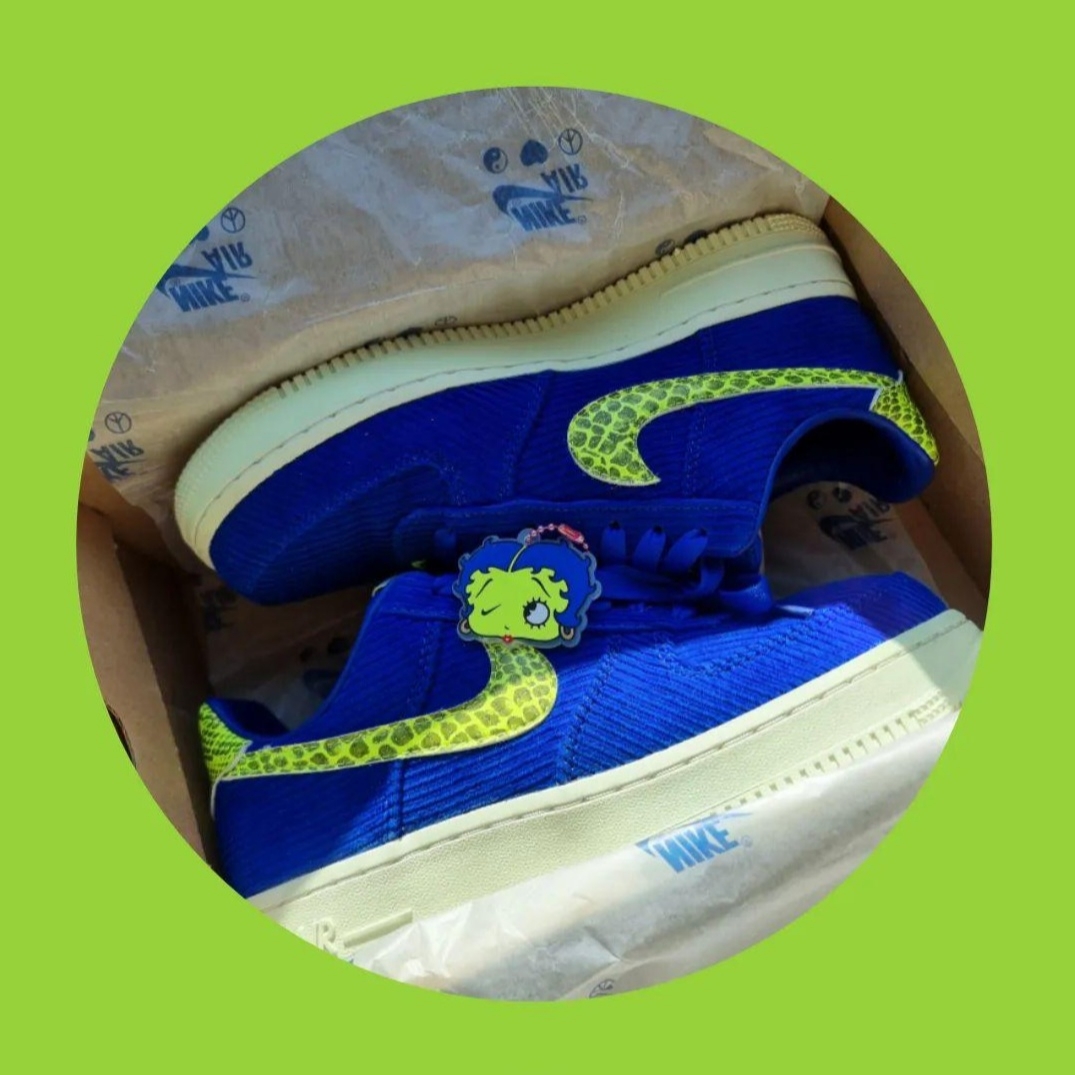 (W) Nike x Olivia Kim Air Force 1 Low No Cover 착용 스타일 - 2