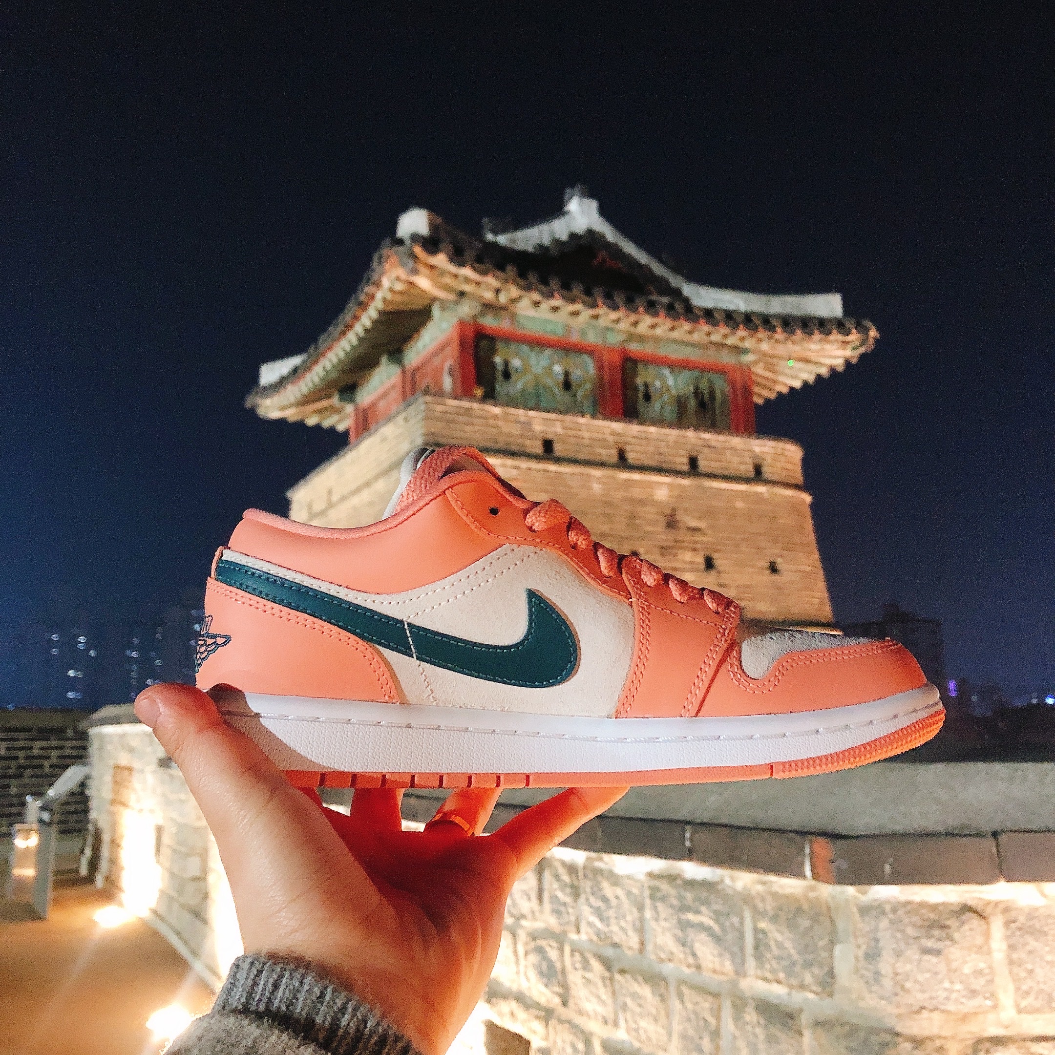 (W) Jordan 1 Low Light Madder Root 착용 스타일