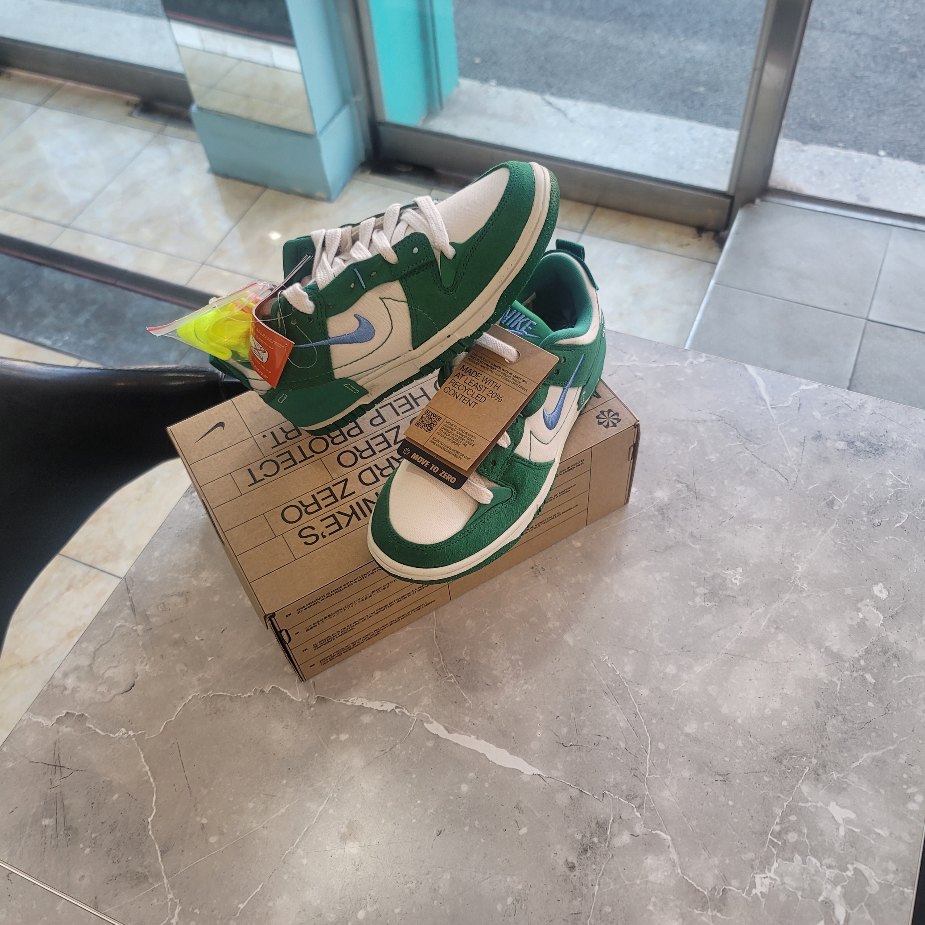(W) Nike Dunk Low Disrupt 2 Phantom University Blue 착용 스타일