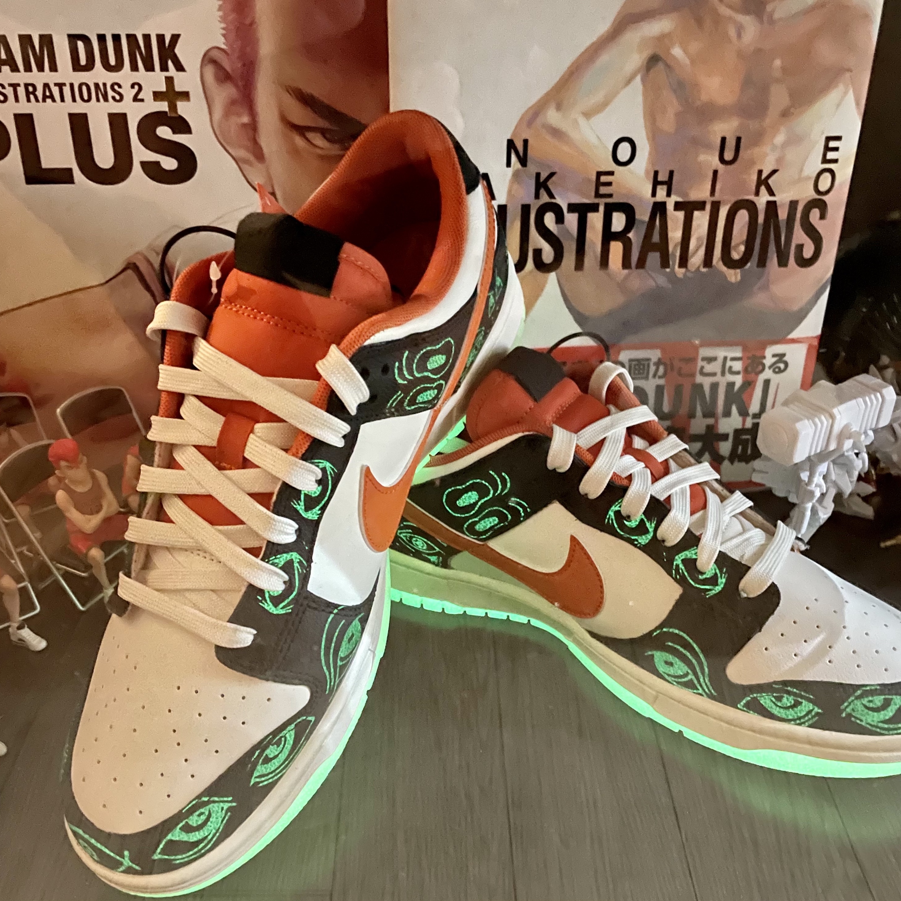 Nike Dunk Low Retro PRM Halloween 착용 스타일 - 2