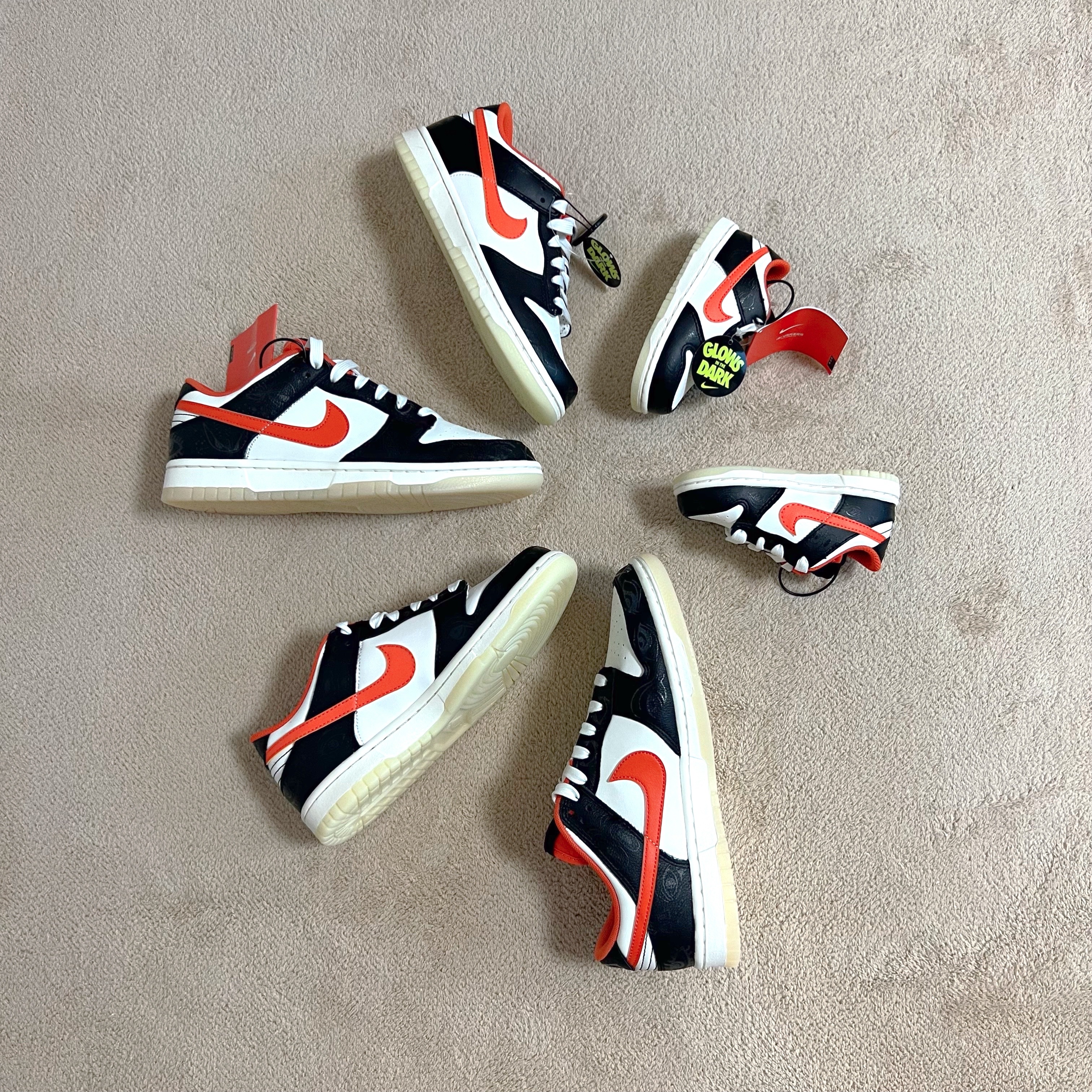 Nike Dunk Low Retro PRM Halloween, (GS) Nike Dunk Low PRM Halloween 착용 스타일 - 1