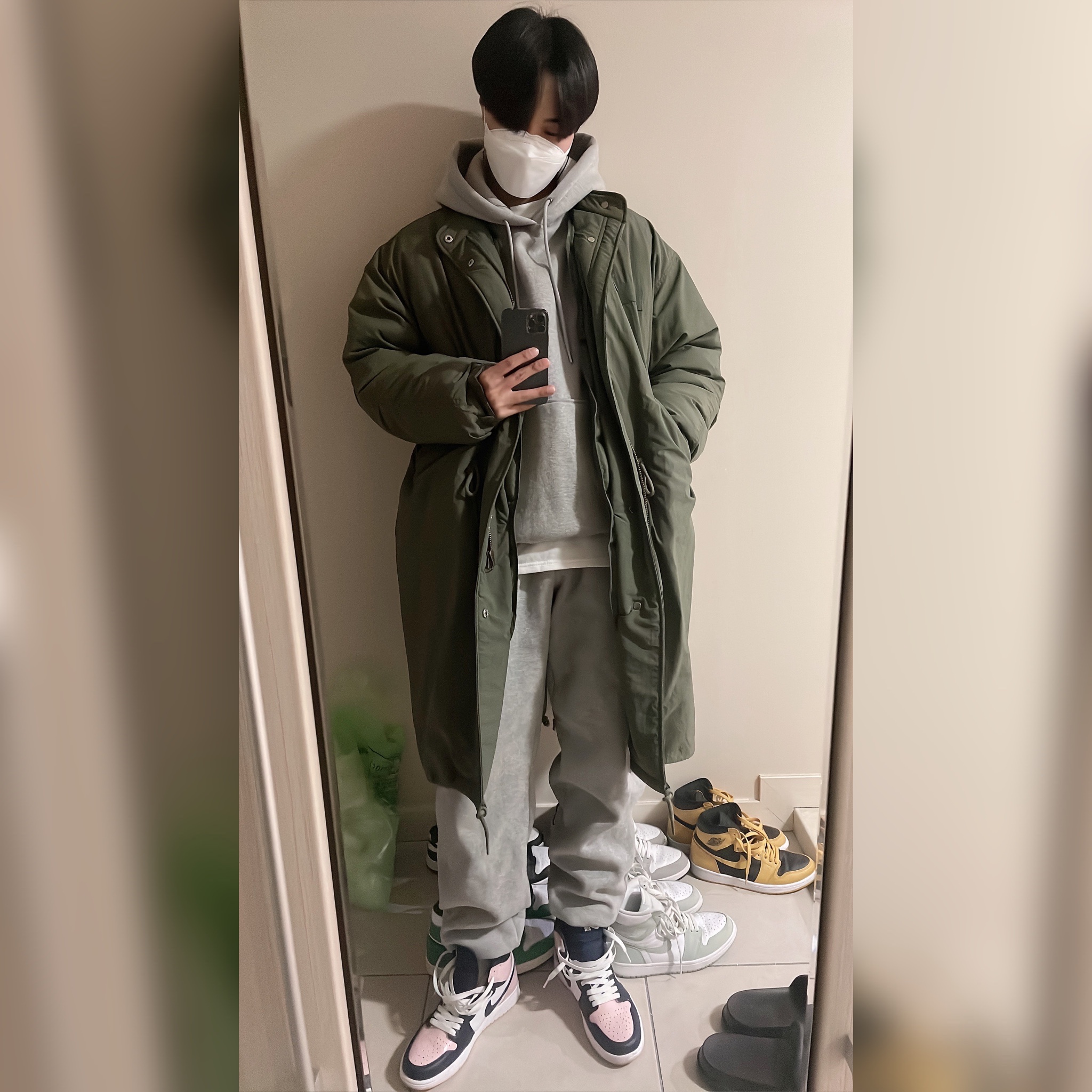 (W) Jordan 1 Retro High OG Atmosphere 착용 스타일