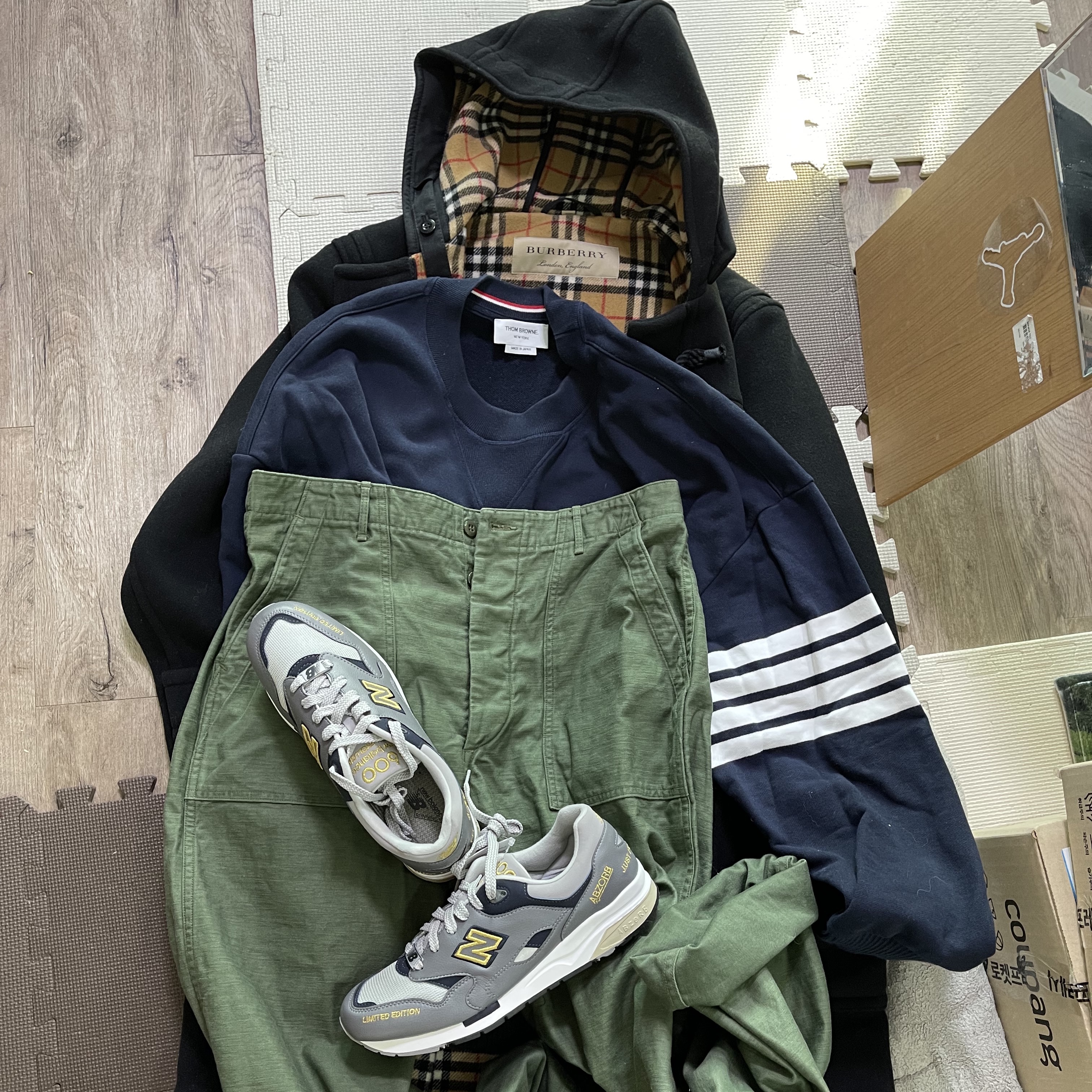 New Balance 1600 Just for The Fit Grey - Japan Exclusive 착용 스타일
