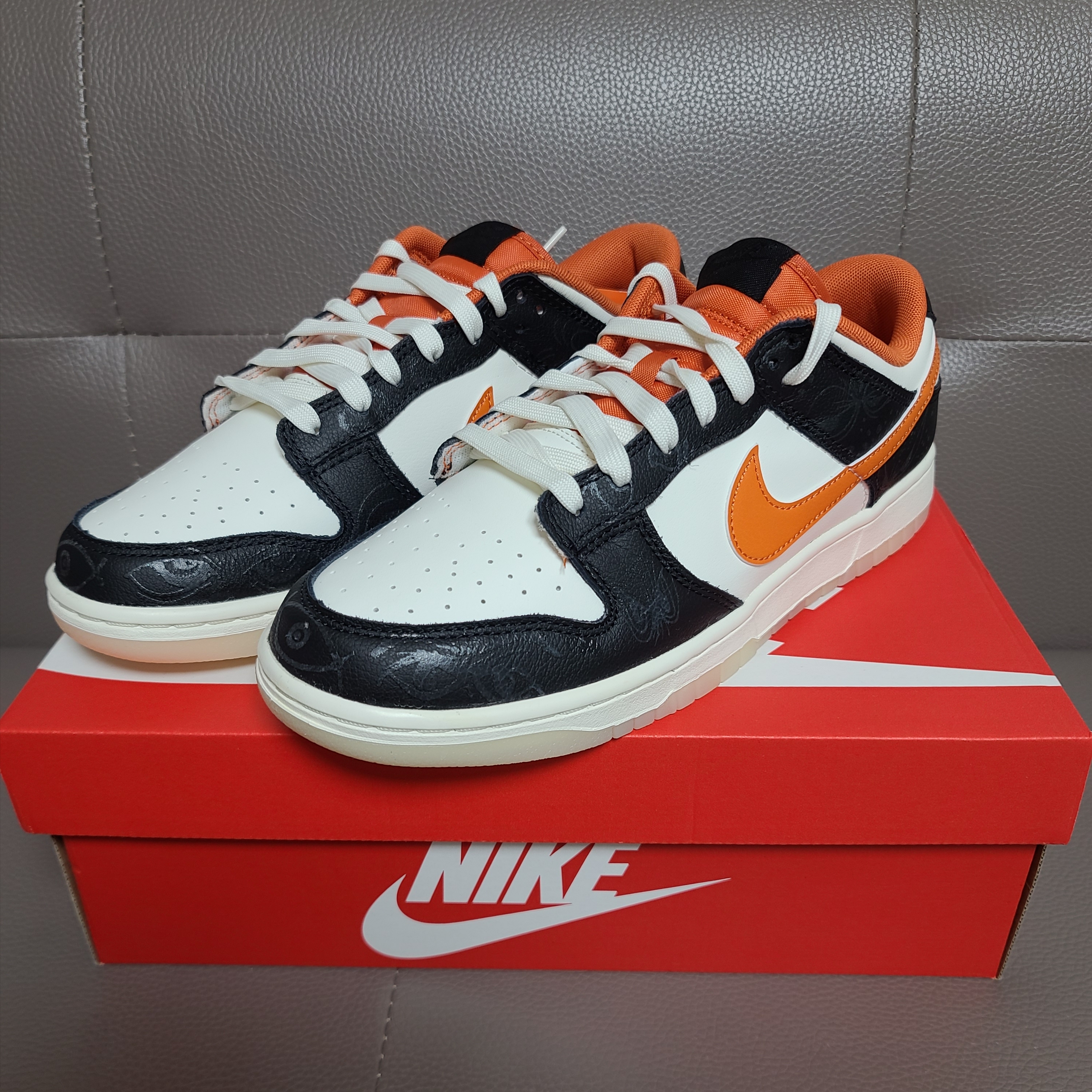 Nike Dunk Low Retro PRM Halloween 착용 스타일 - 3