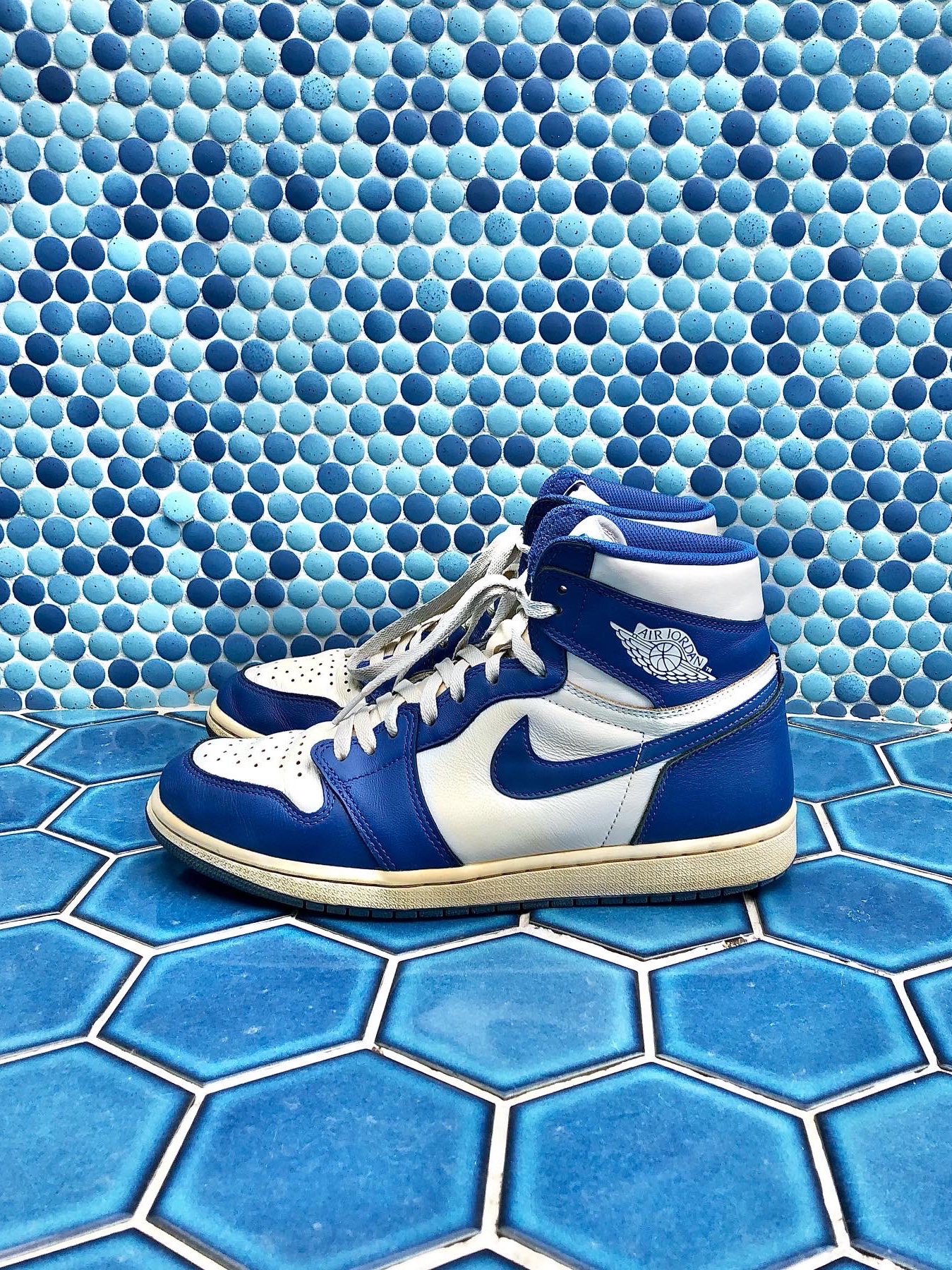 Jordan 1 Retro Storm Blue 착용 스타일 - 3