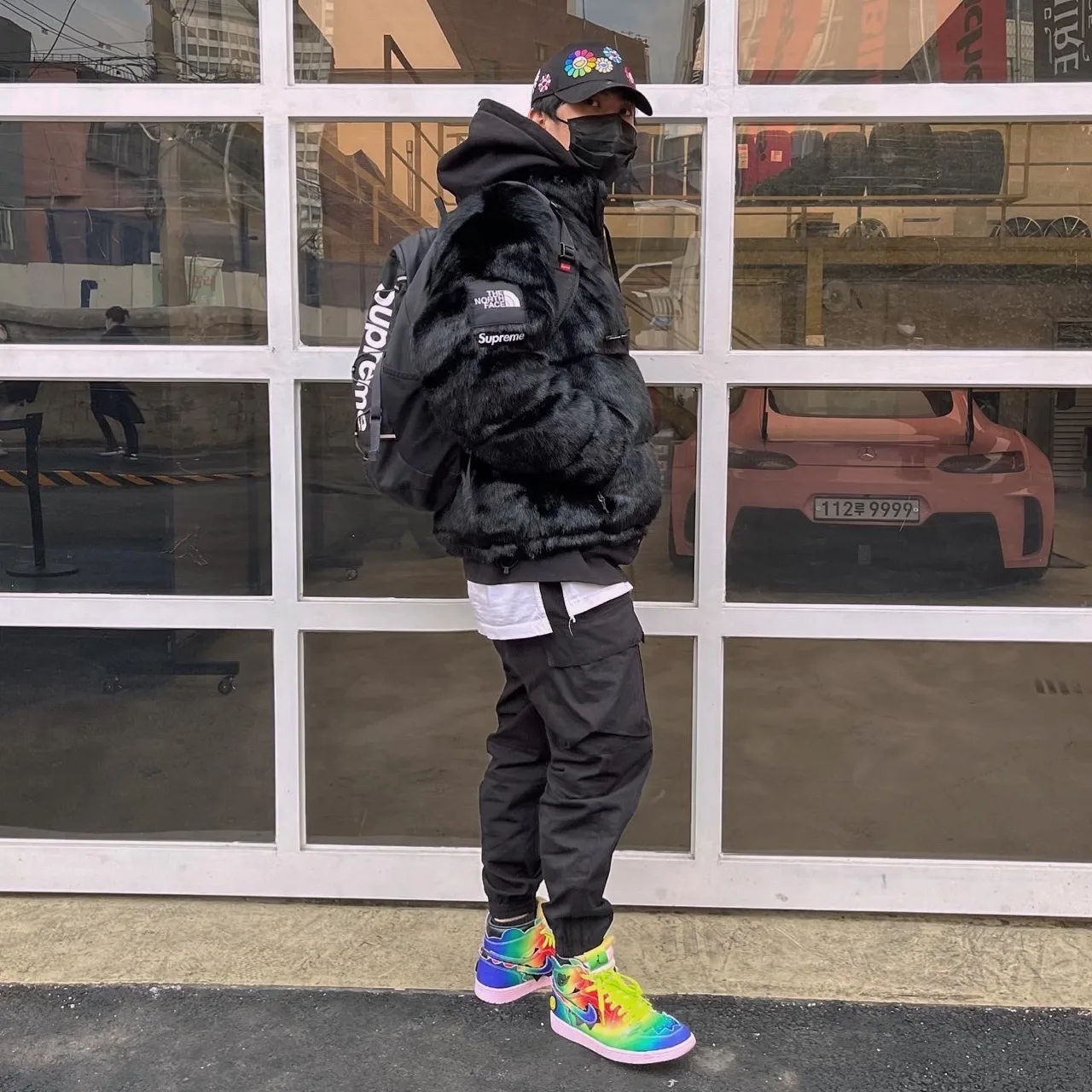 Supreme x The North Face Faux Fur Nuptse Jacket Black - 20FW, Jordan 1 x J Balvin Retro High OG 착용 스타일 - 2