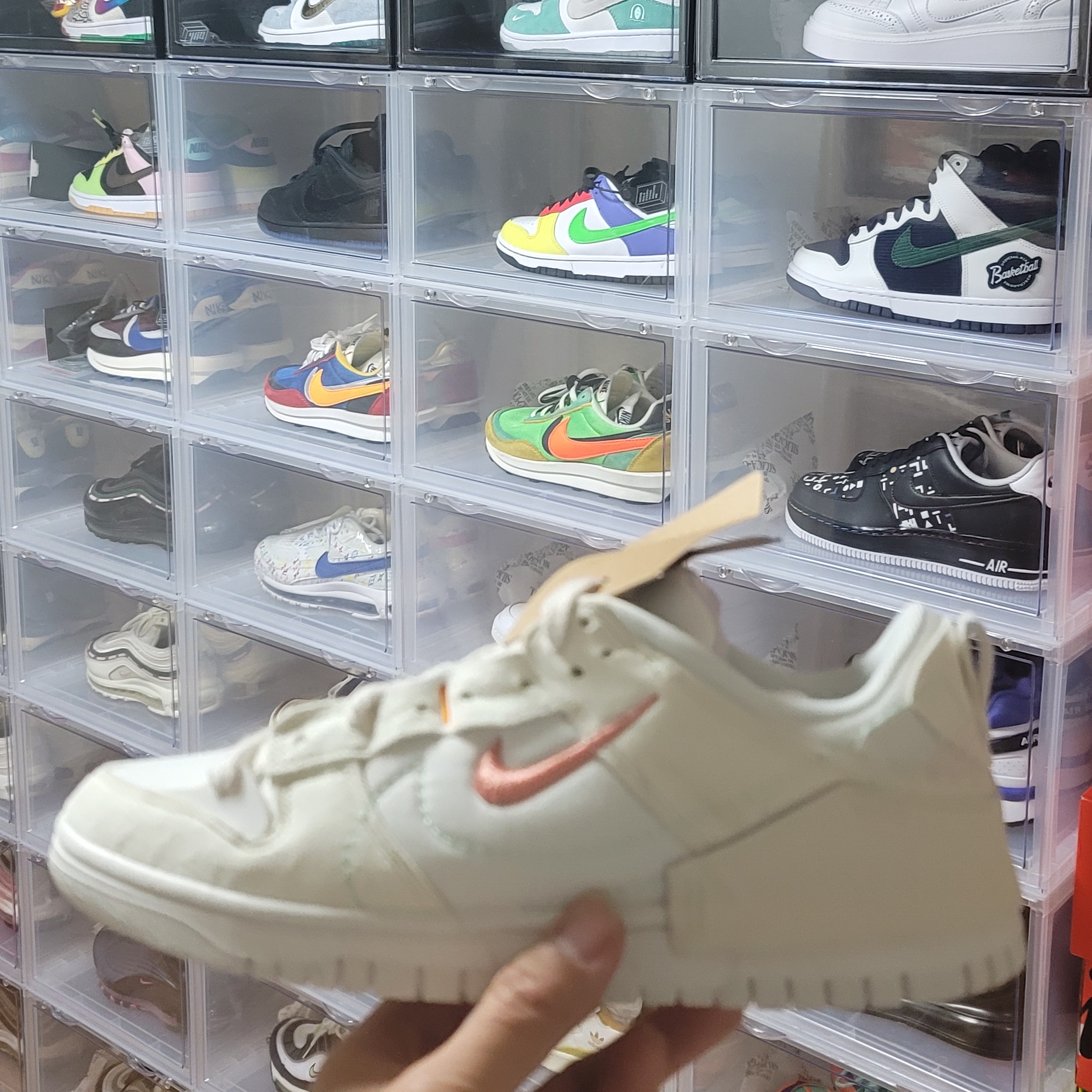 (W) Nike Dunk Low Disrupt 2 Pale Ivory Sail 착용 스타일 - 1