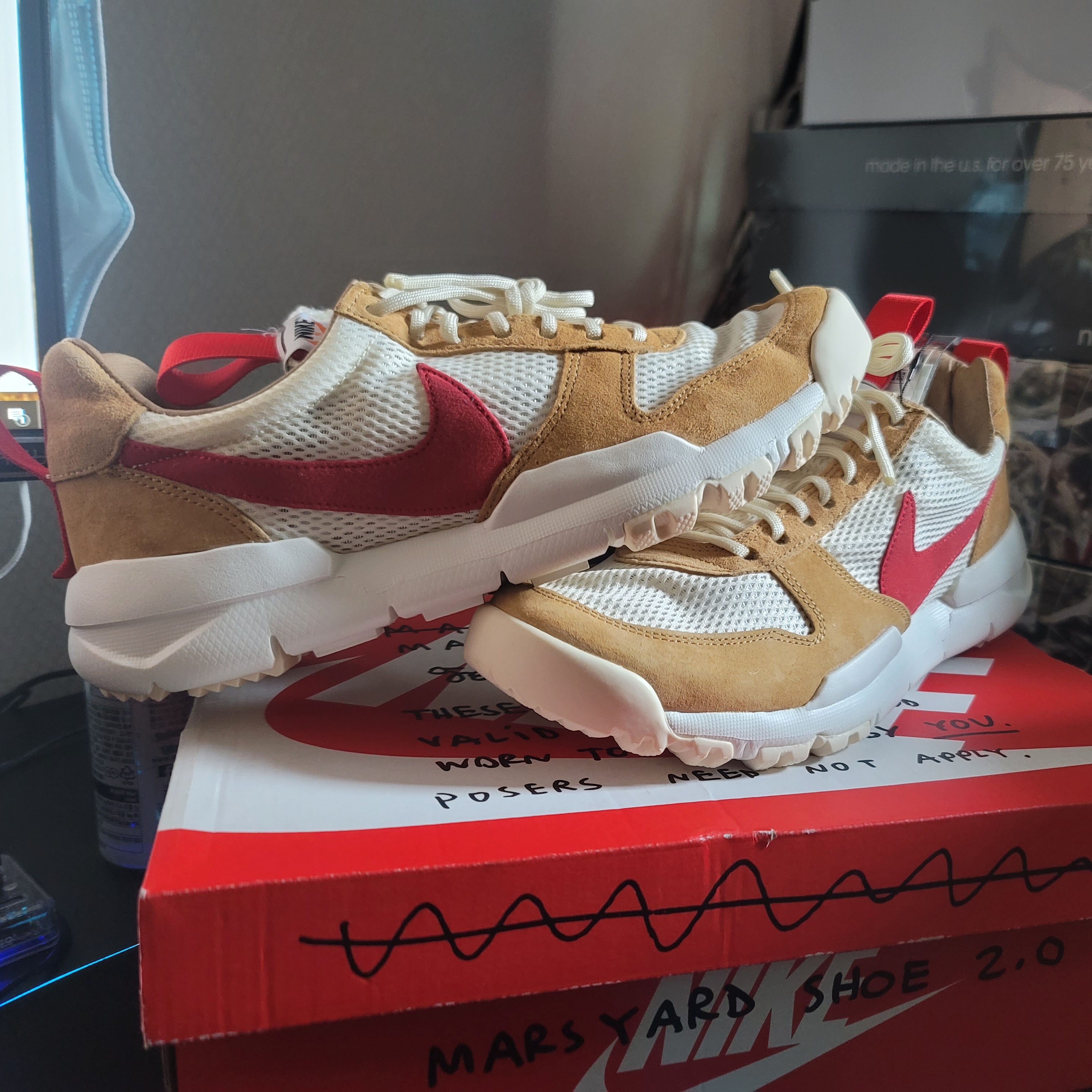 Nike x Tom Sachs Mars Yard Shoe 2.0 Space Camp 착용 스타일
