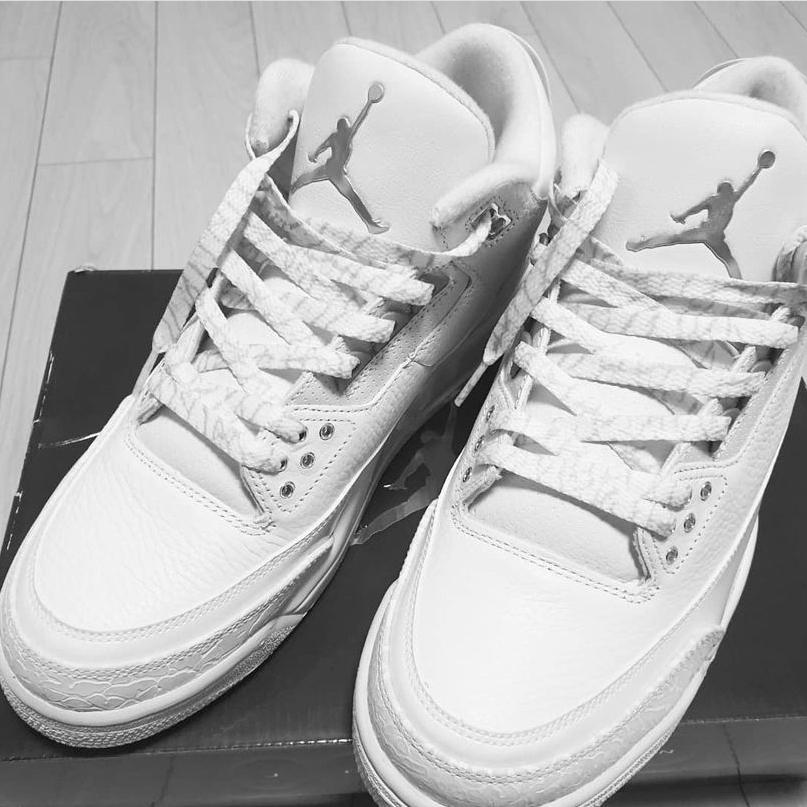 Jordan 3 Retro Silver Anniversary 착용 스타일 - 1