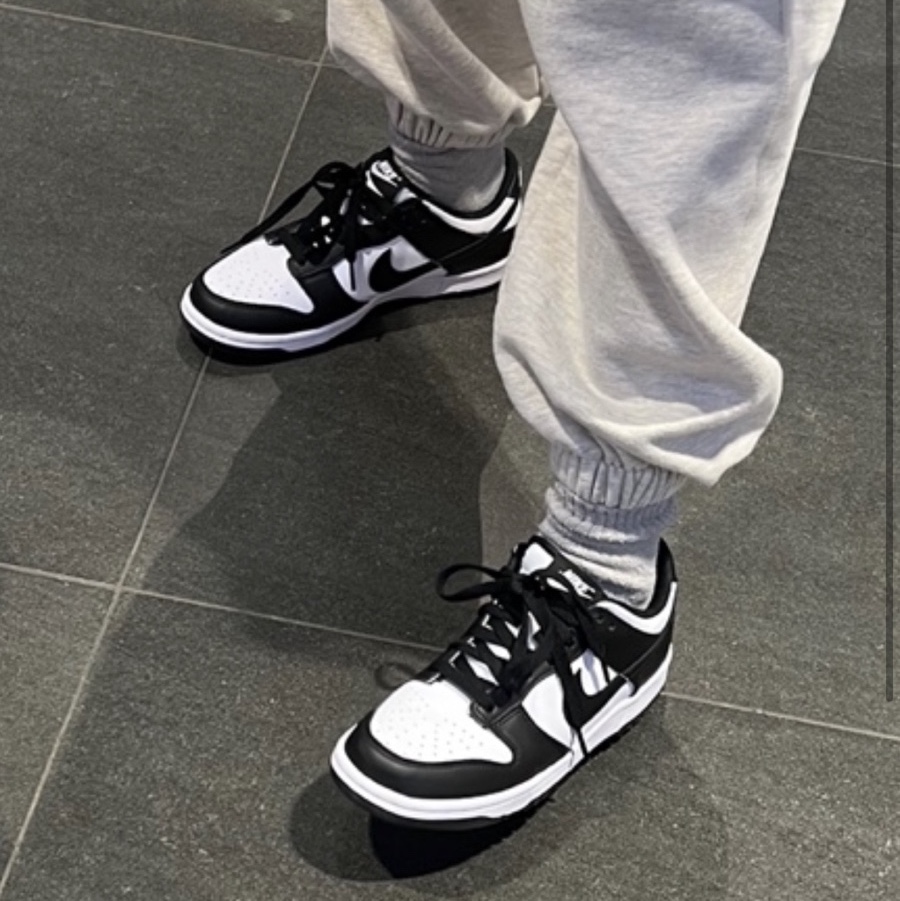 Nike Dunk Low Retro Black 착용 스타일