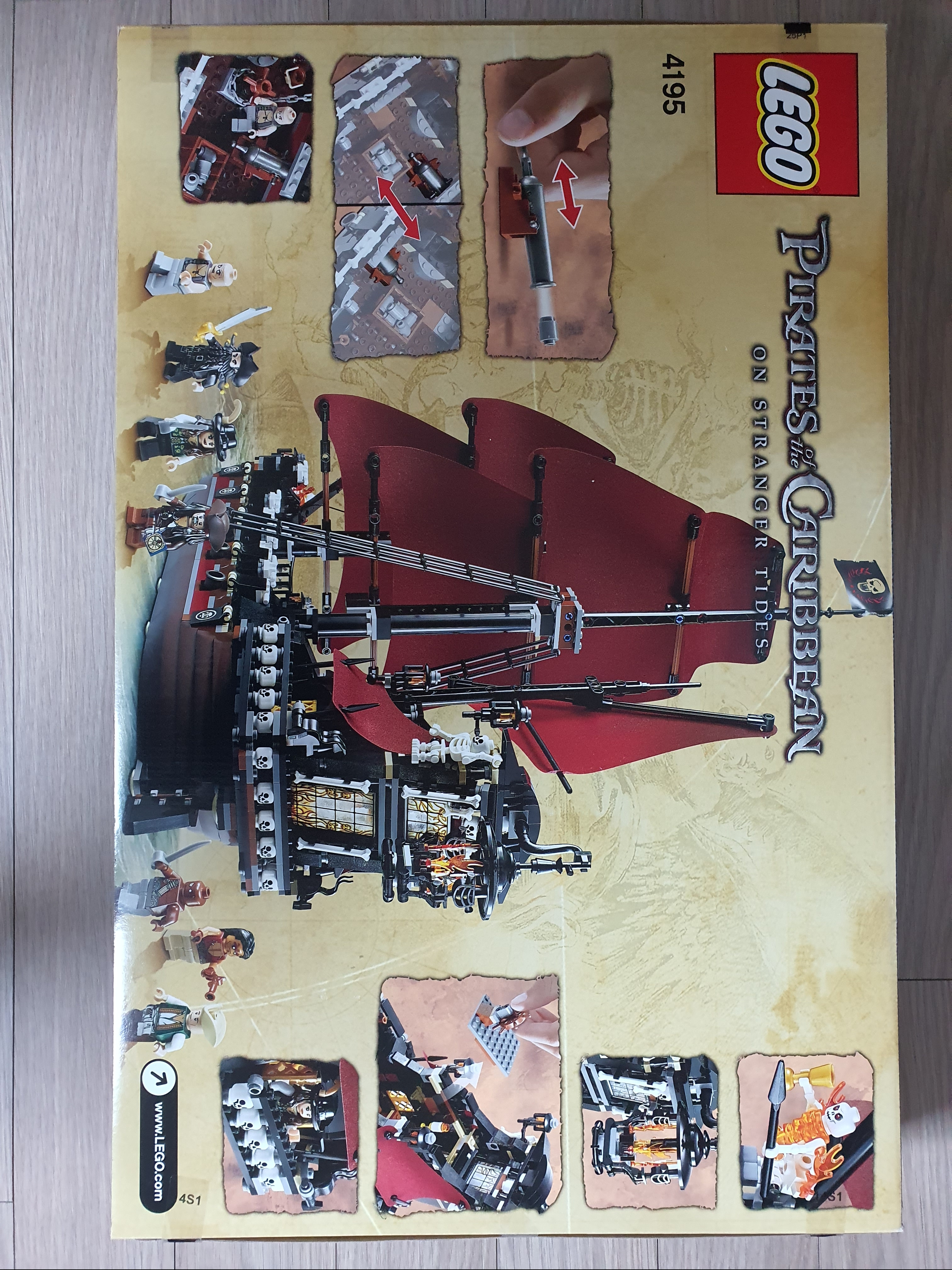 Lego Disney Pirates of the Caribbean Queen Anne's Revenge 착용 스타일 - 2