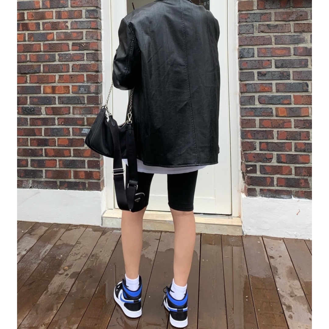 Jordan 1 Mid Racer Blue 착용 스타일 - 3