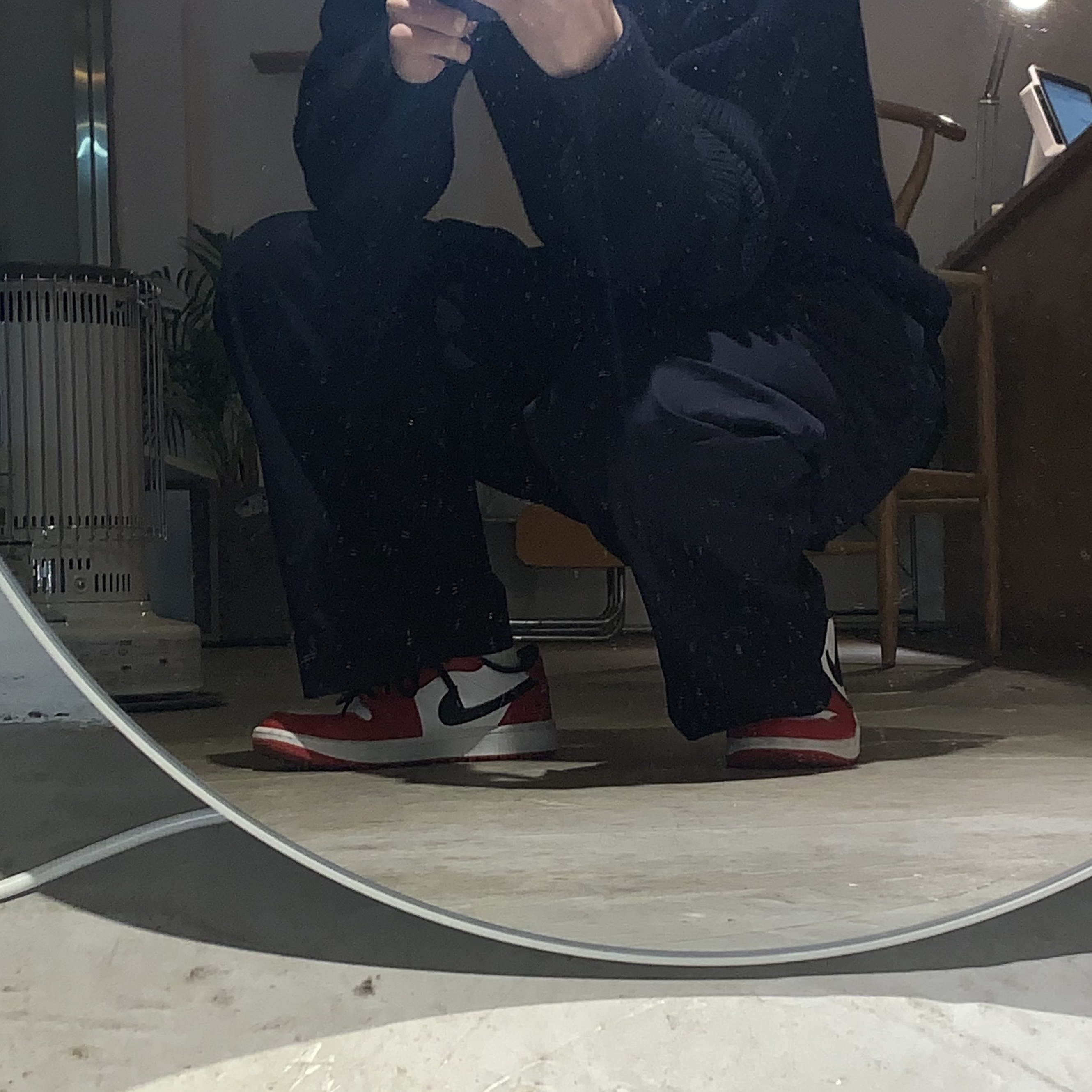 Jordan 1 Low Golf Chicago, (W) Jordan 1 Low OG Starfish 착용 스타일