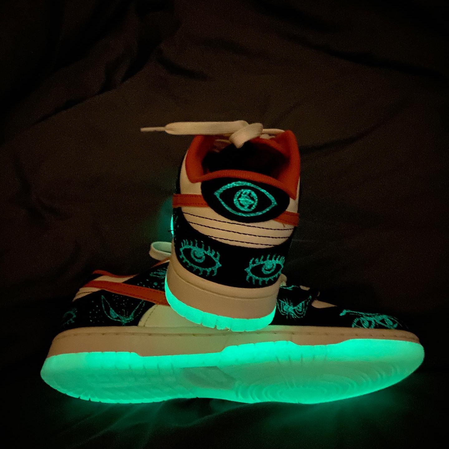 Nike Dunk Low Retro PRM Halloween 착용 스타일 - 1