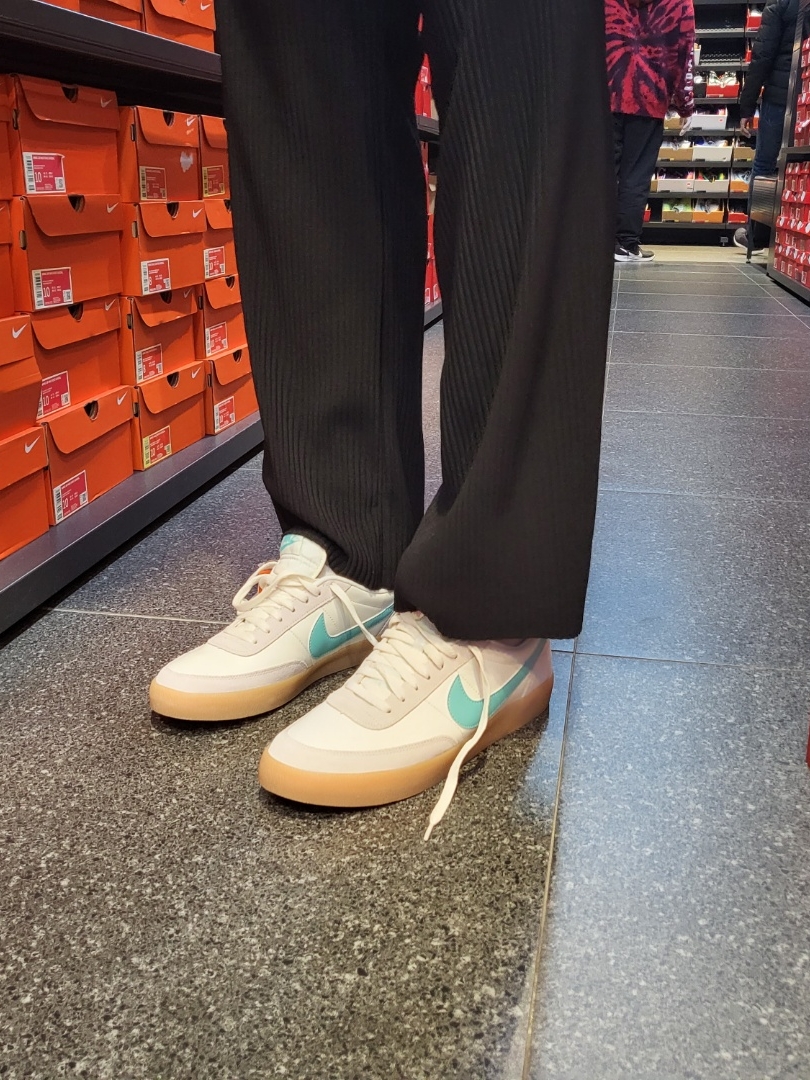 Nike Killshot 2 Leather Island Green 착용 스타일