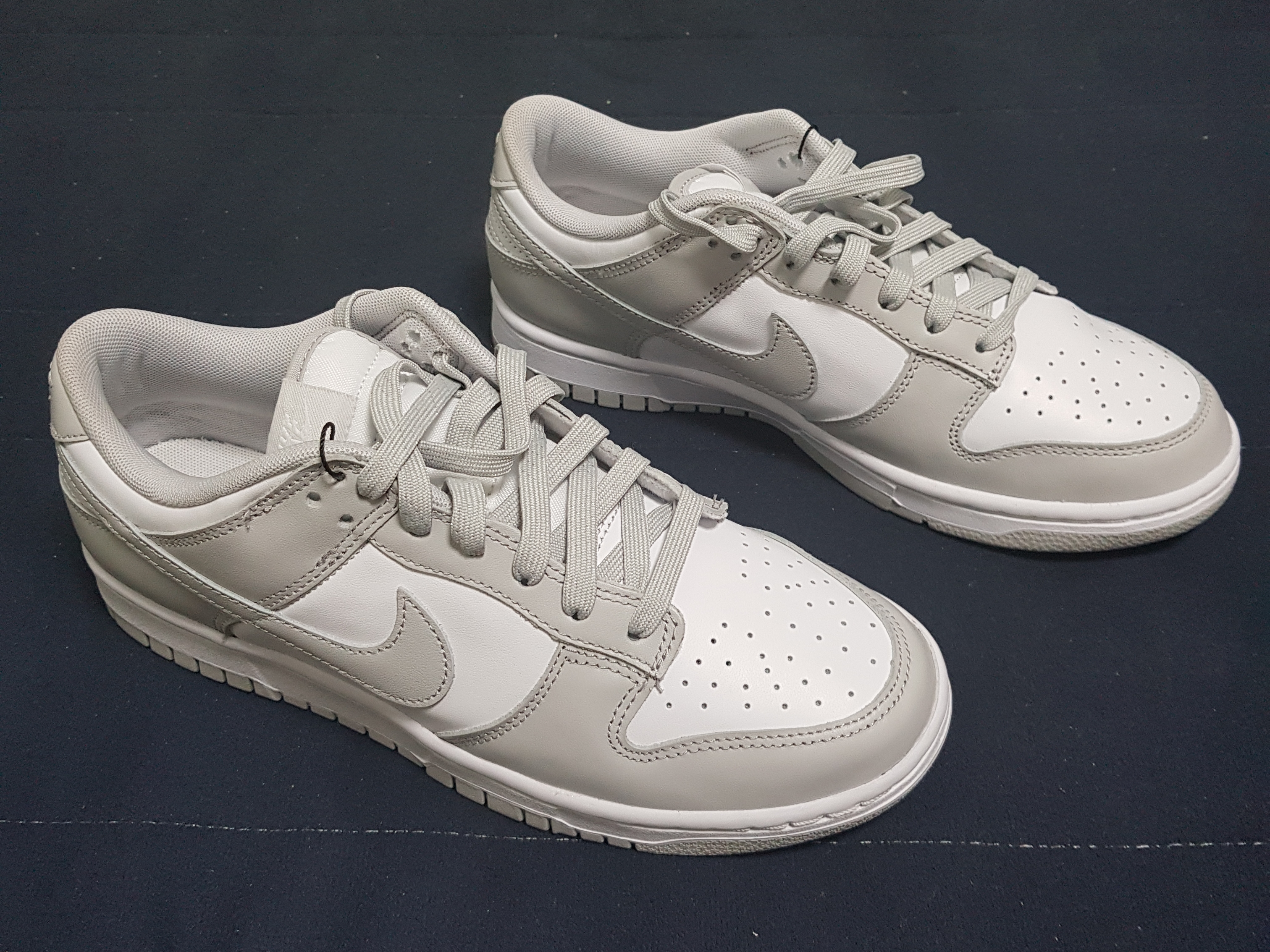 Nike Dunk Low Retro Grey Fog 착용 스타일 - 3