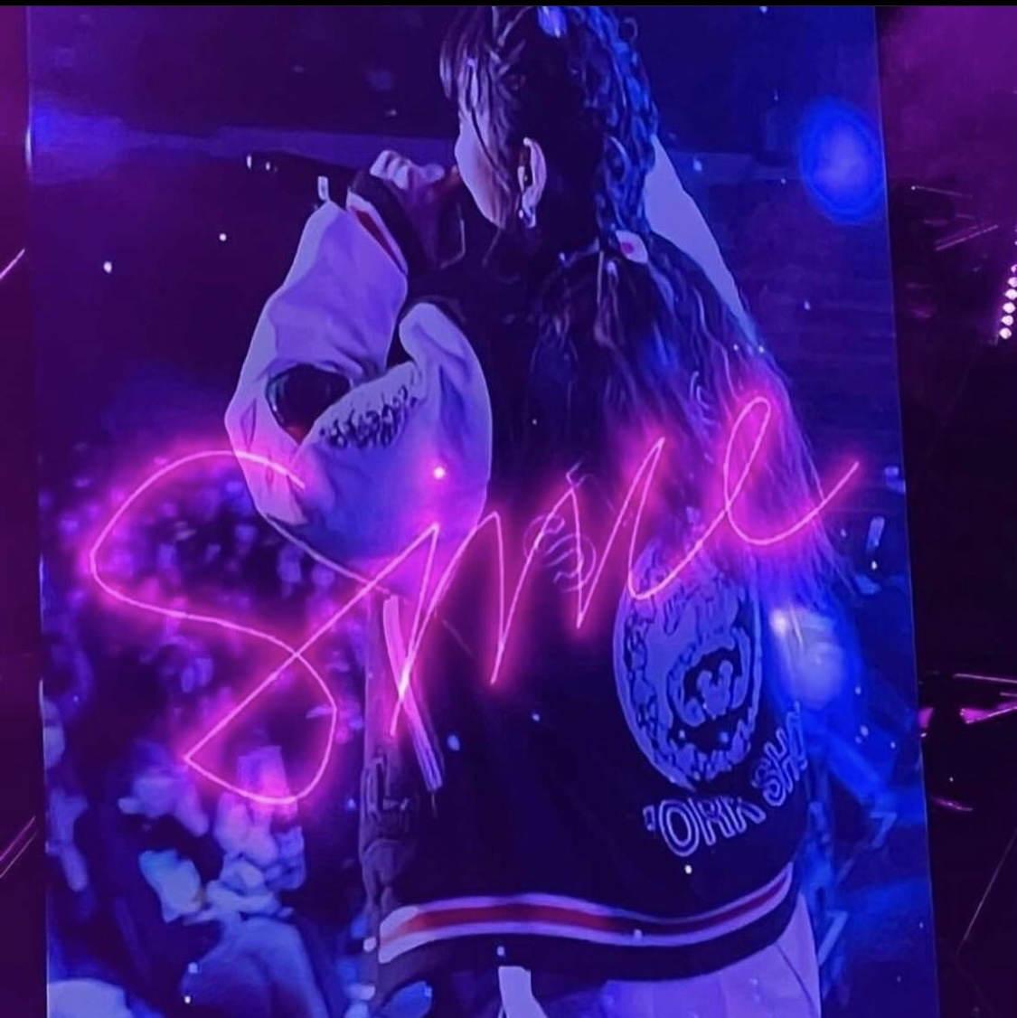 Stussy x Our Legacy x Denim Tears TTL Varsity Jacket Black 착용 스타일 - 2