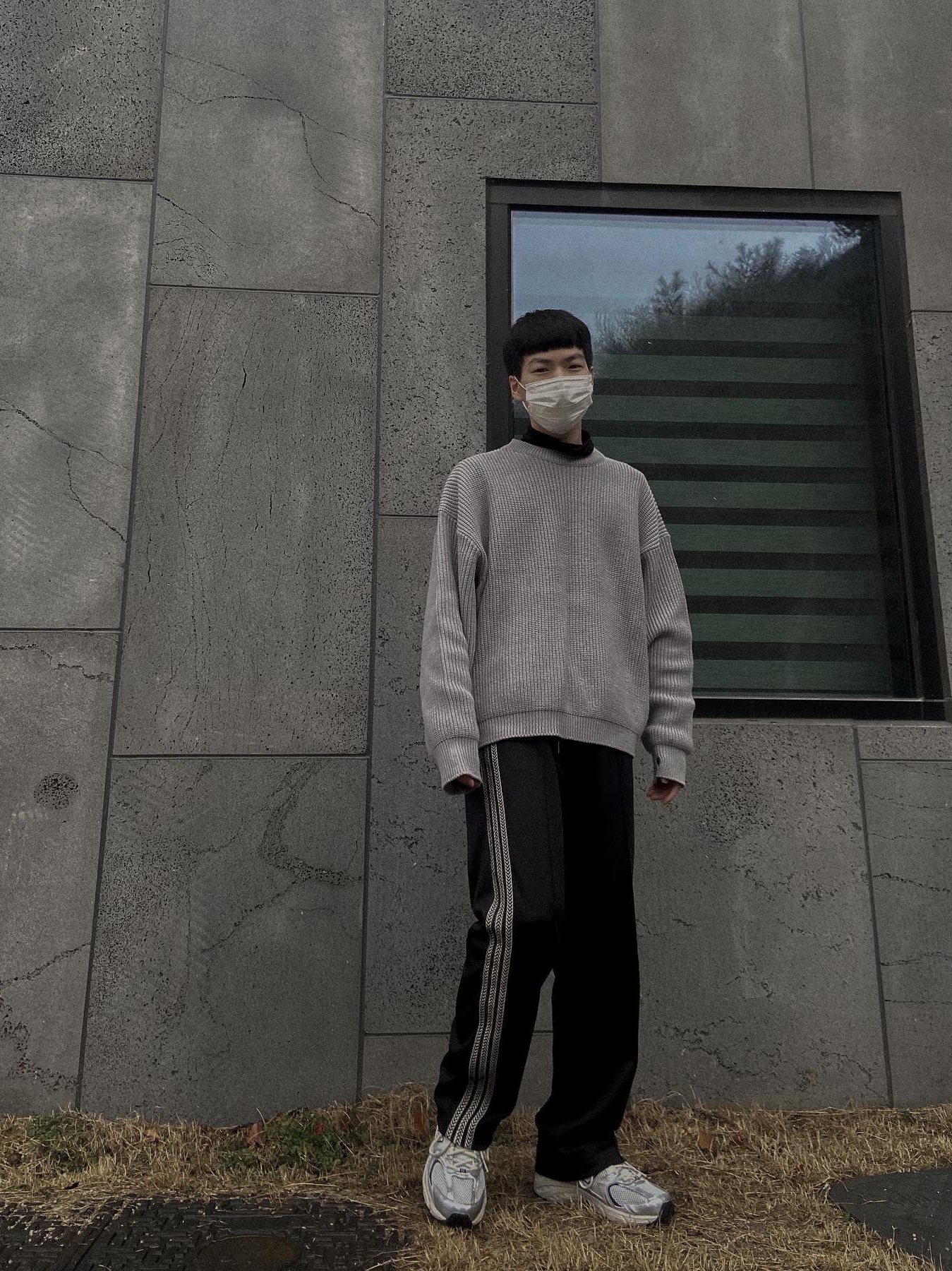 New Balance 530 Steel Grey 착용 스타일 - 2