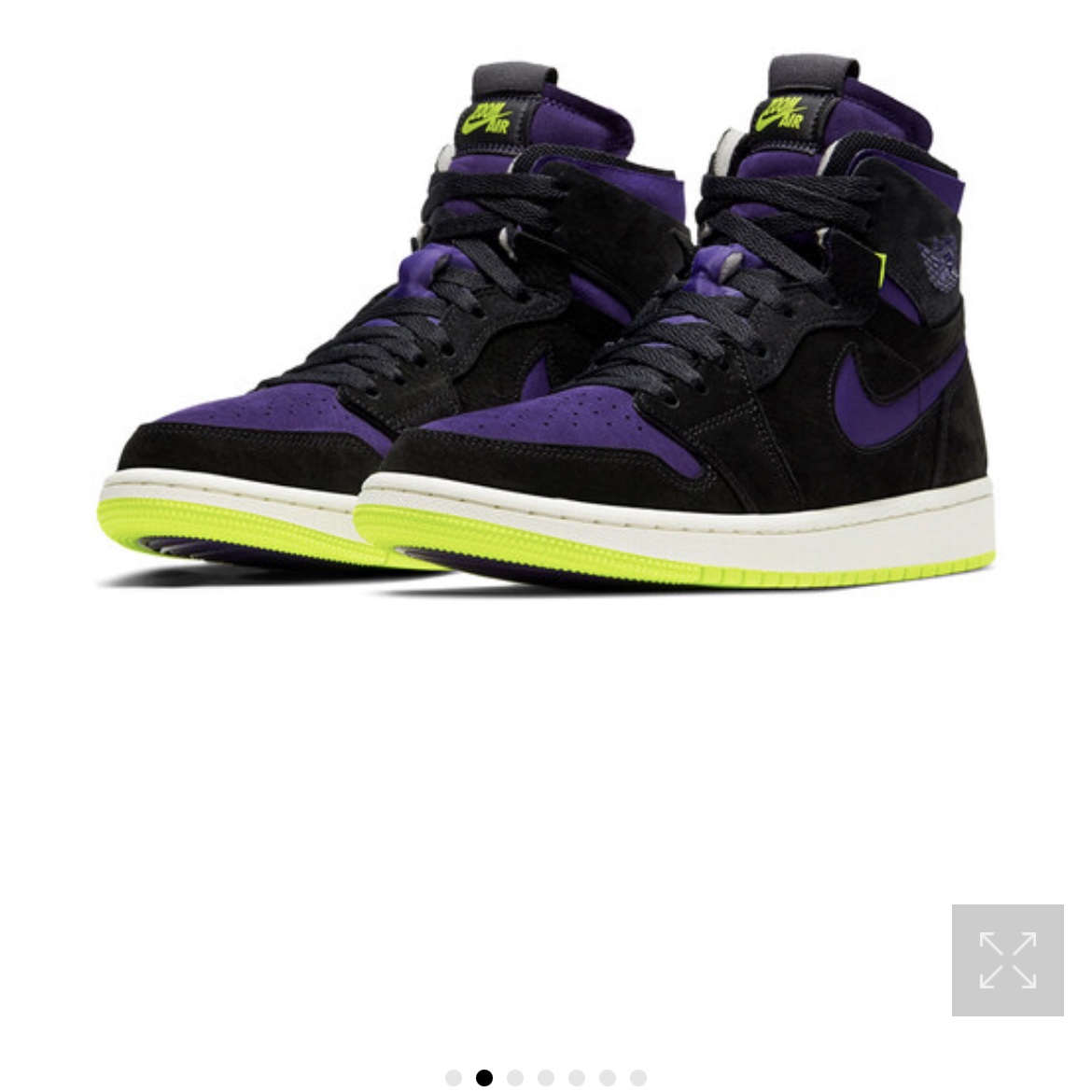 (W) Jordan 1 Zoom Air CMFT Plum Purple 착용 스타일