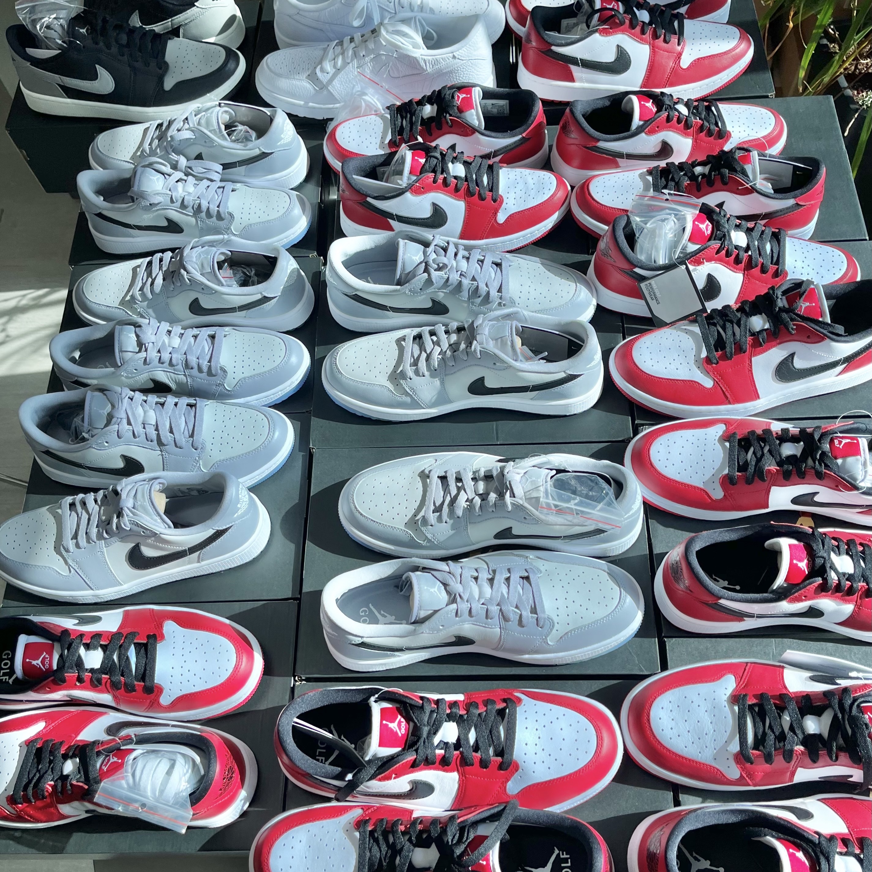 Jordan 1 Low Golf Chicago, Jordan 1 Low Golf Wolf Grey 착용 스타일