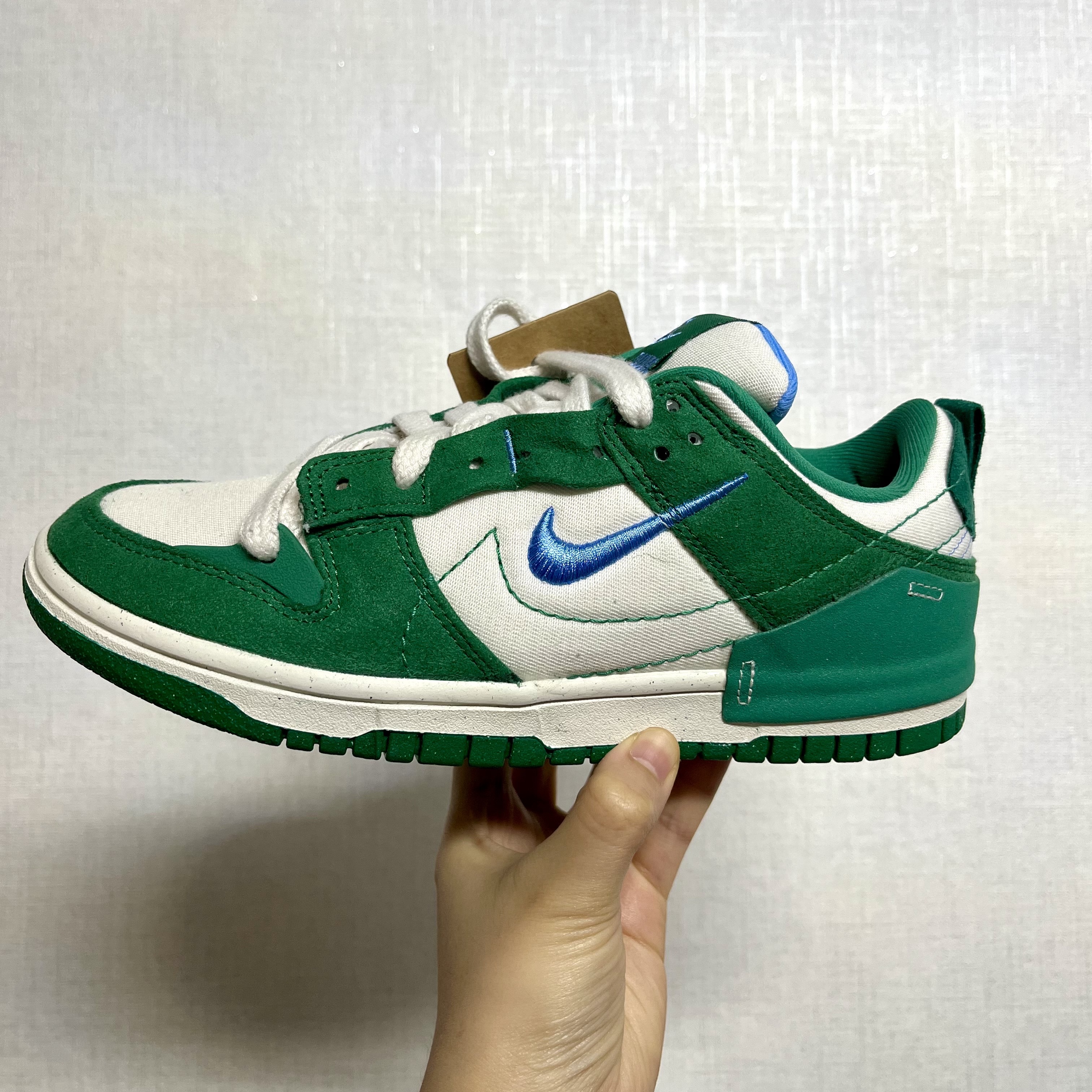 (W) Nike Dunk Low Disrupt 2 Phantom University Blue 착용 스타일