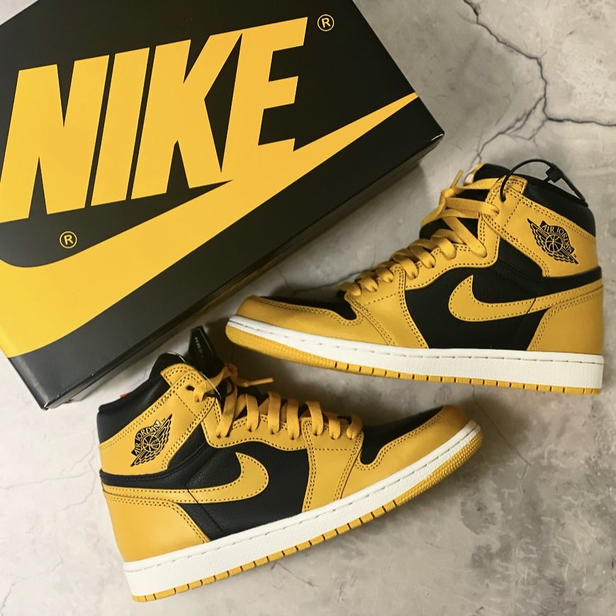 Jordan 1 Retro High OG Pollen 착용 스타일 - 1