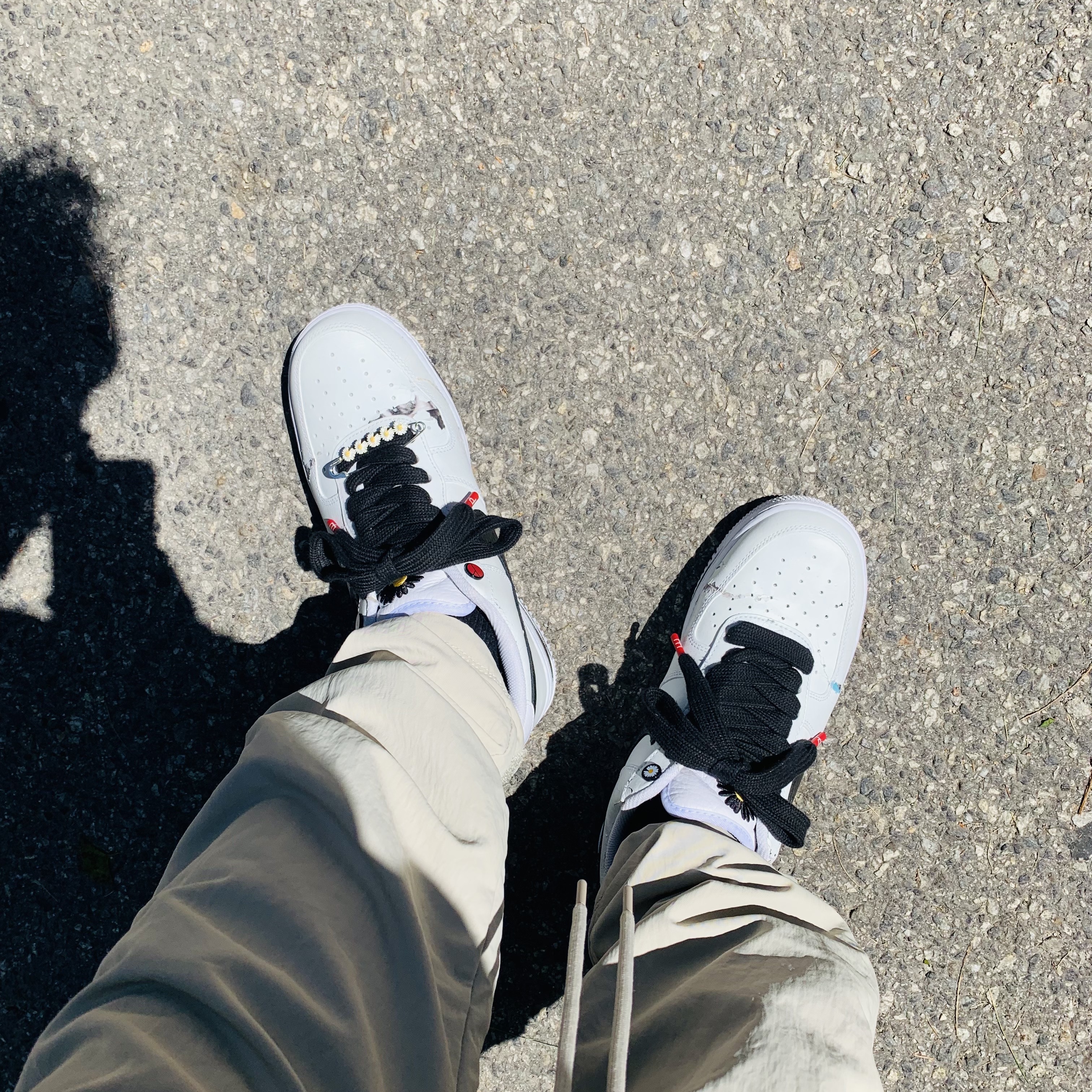Nike x Peaceminusone Air Force 1 Low Para-Noise 2.0 착용 스타일 - 4