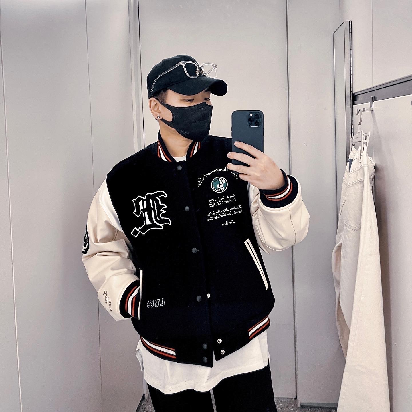 Nike x Peaceminusone Kwondo1 White 착용 스타일 - 3