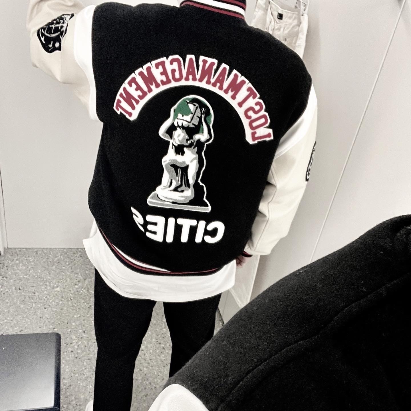 Nike x Peaceminusone Kwondo1 White 착용 스타일 - 2