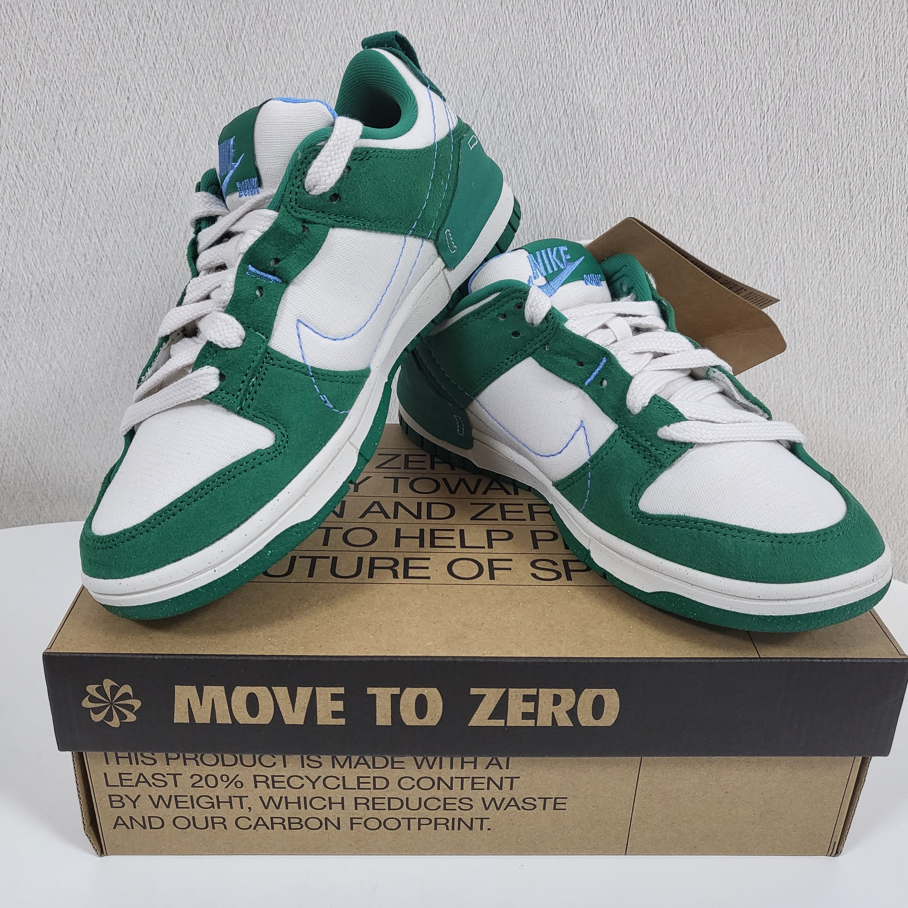 (W) Nike Dunk Low Disrupt 2 Phantom University Blue 착용 스타일