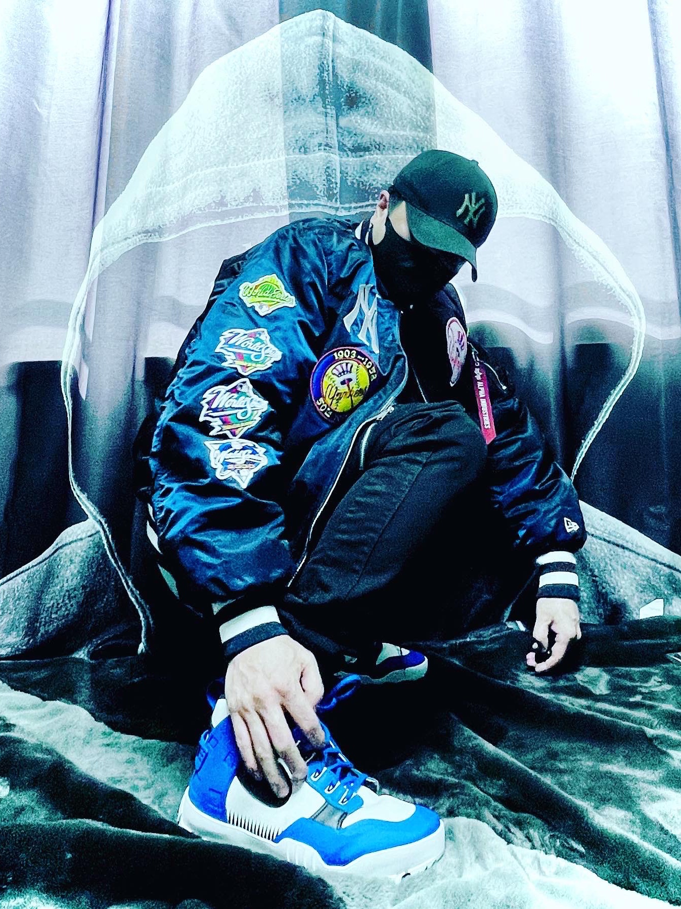 Nike x Undercover SFB Jungle Dunk White 착용 스타일