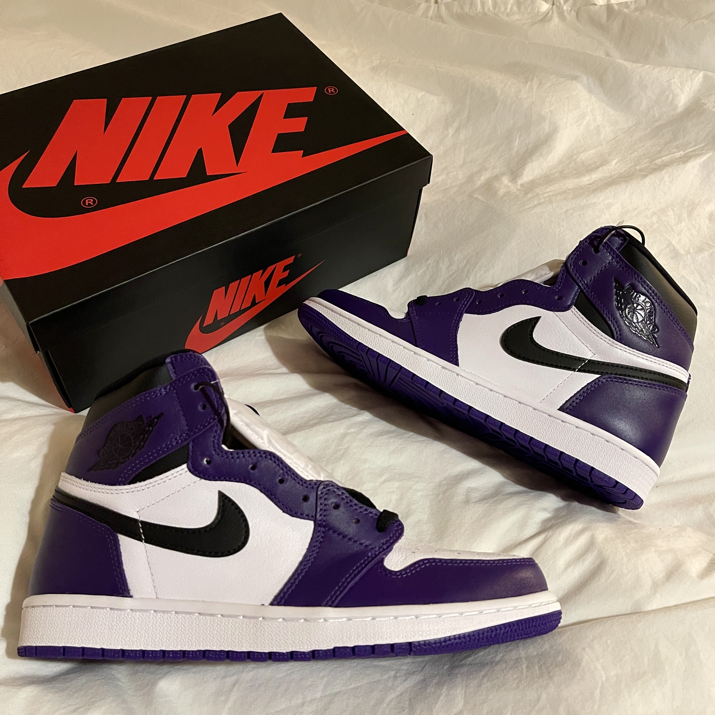 Jordan 1 Retro High OG Court Purple 2020 착용 스타일