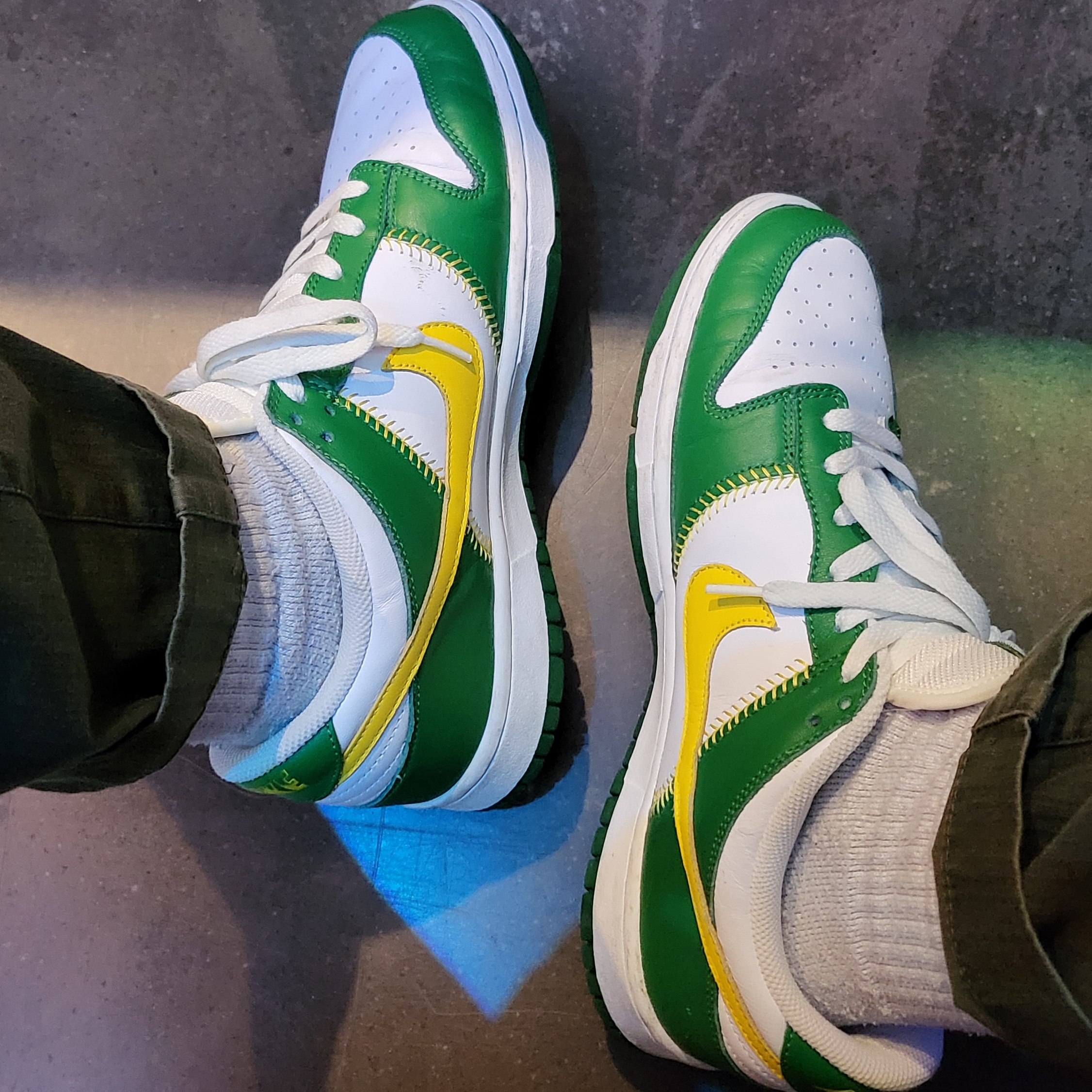Nike Dunk Low Baseball Pack 착용 스타일