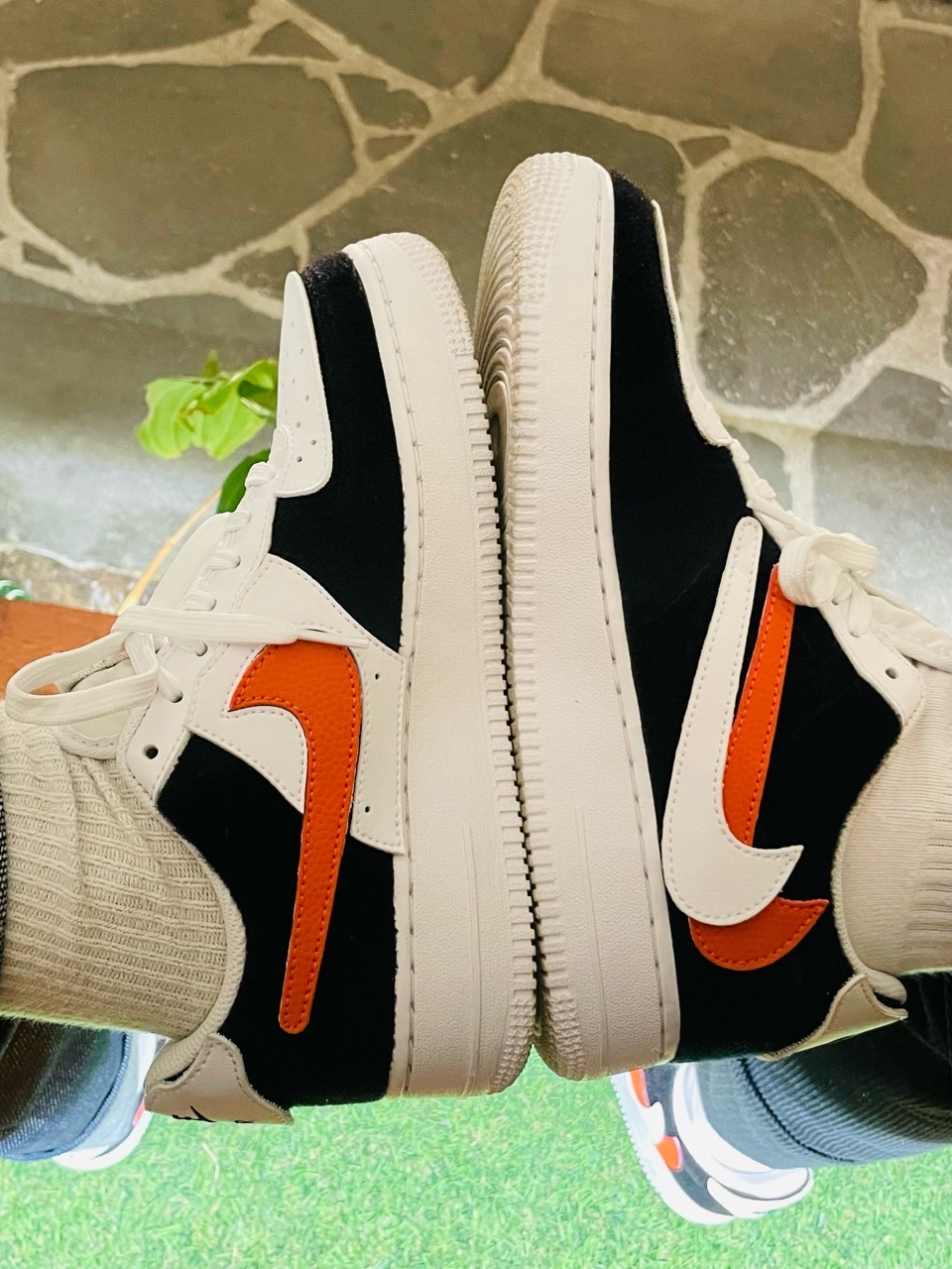 Nike Air Force 1/1 Cosmic Clay, (GS) Nike Air Force 1/1 Cosmic Clay 착용 스타일 - 2