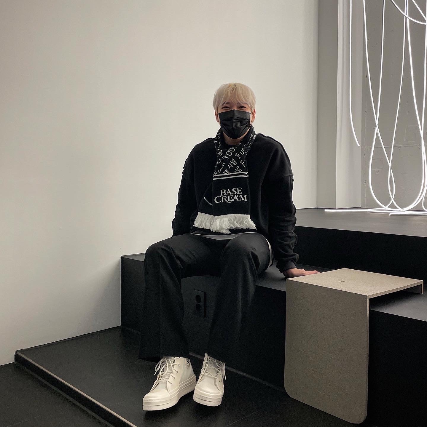 Converse x Ambush Chuck 70 Hi White 착용 스타일