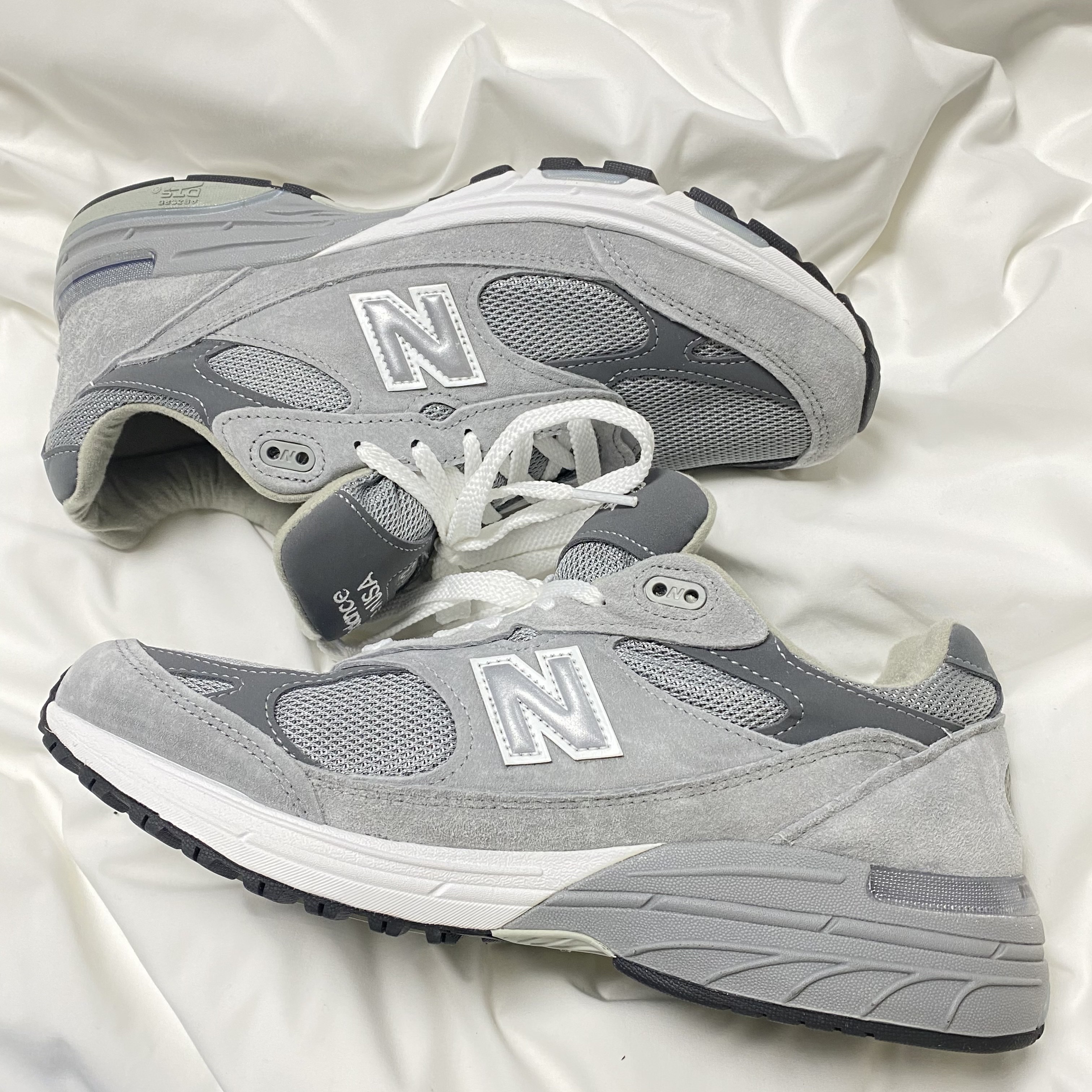 New Balance 993 Made in USA Grey - D Standard 착용 스타일