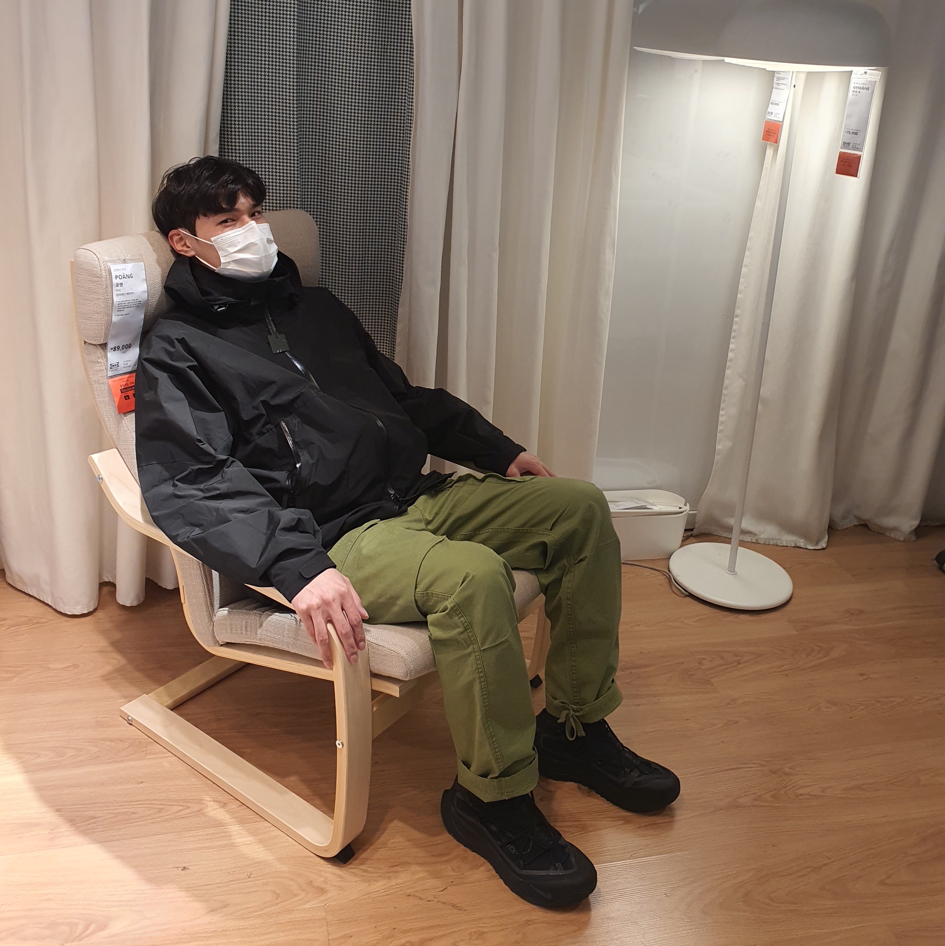 Nike ACG Terra Antarktik Gore-Tex Anthracite 착용 스타일