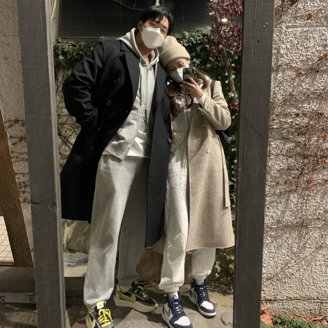 (GS) Jordan 1 Retro High OG CO.JP Midnight Navy, Nike x Sacai x Undercover LDWaffle Black Bright Citron 착용 스타일