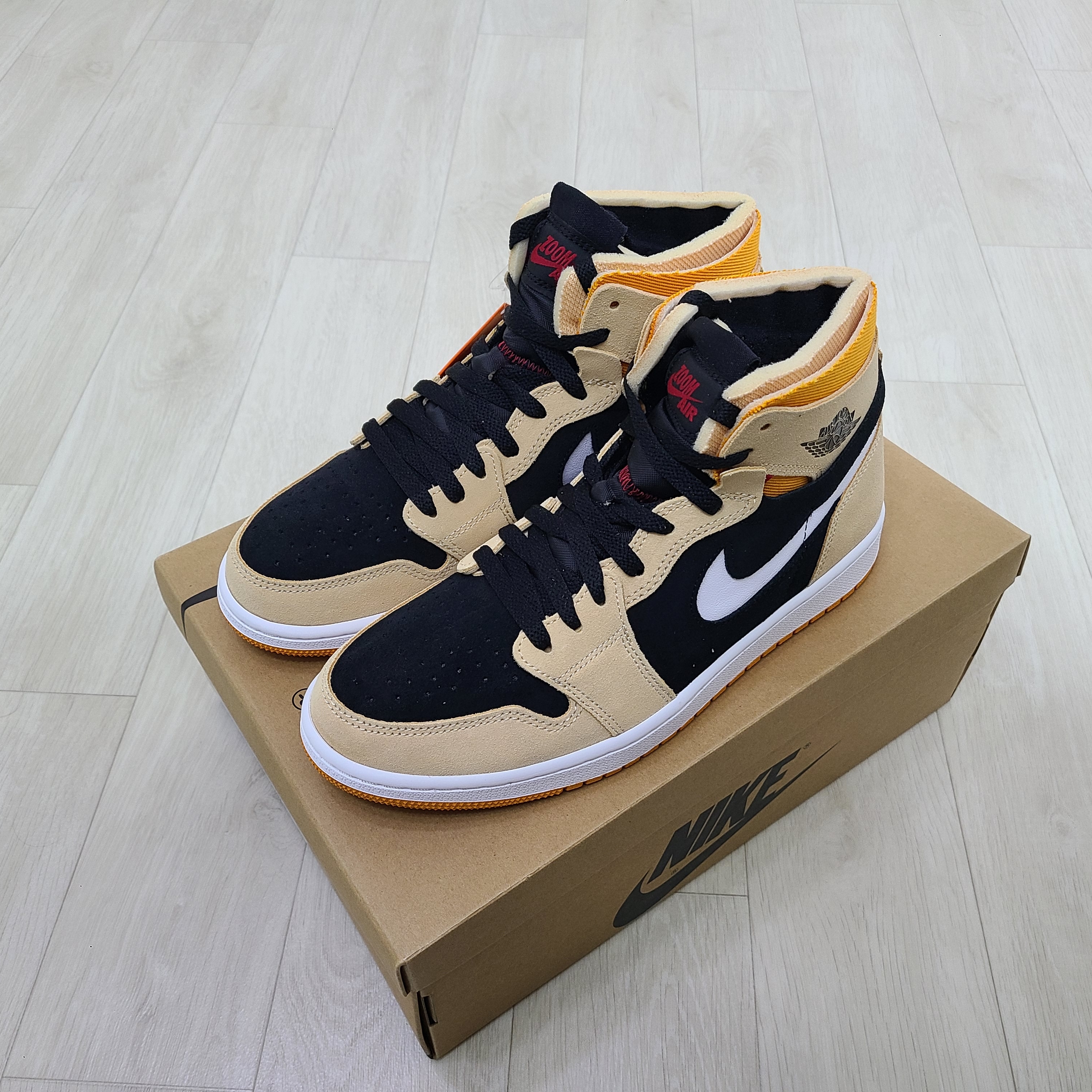 Jordan 1 Zoom Air CMFT Pumpkin Spice 착용 스타일 - 2