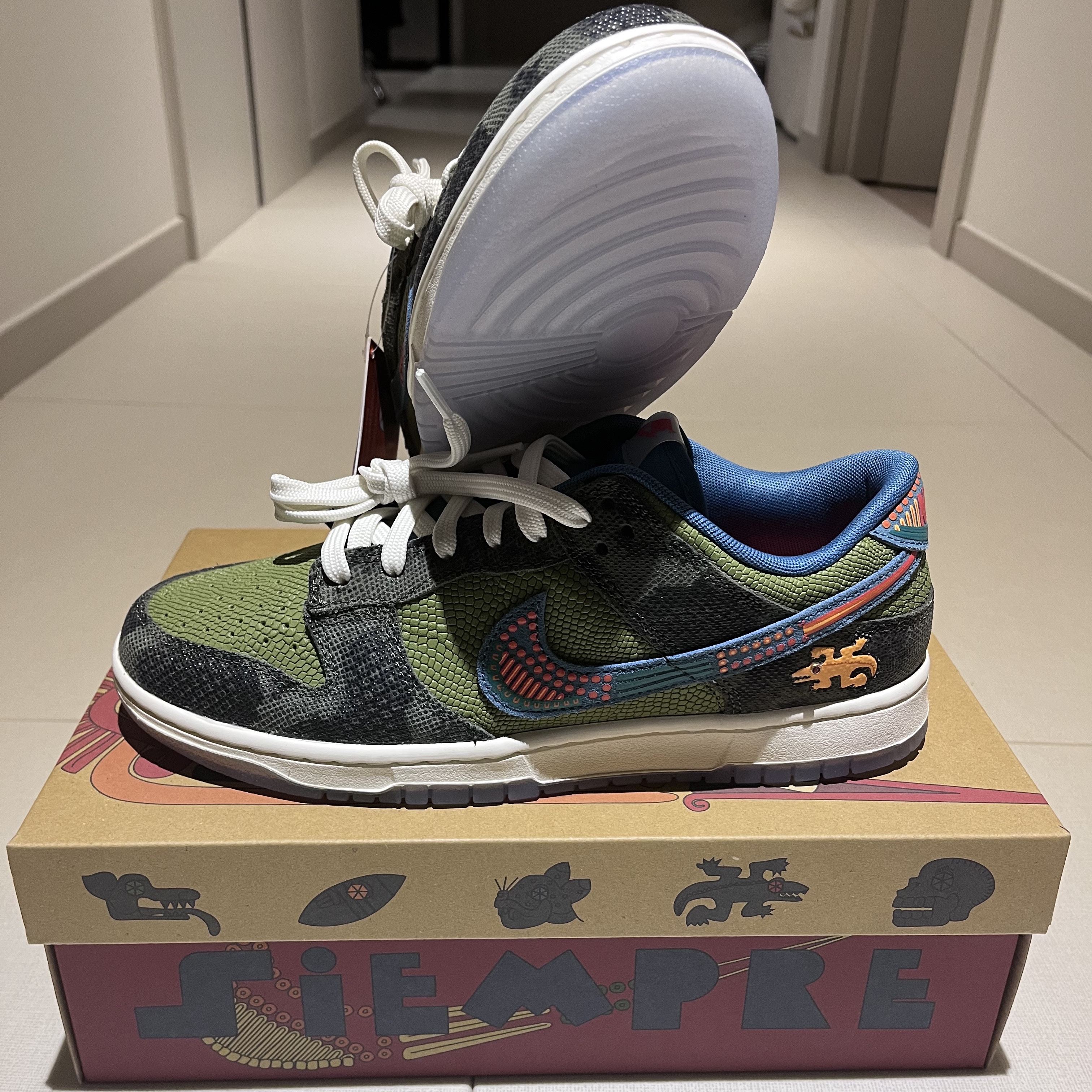 Nike Dunk Low Premium Siempre Familia 착용 스타일 - 2