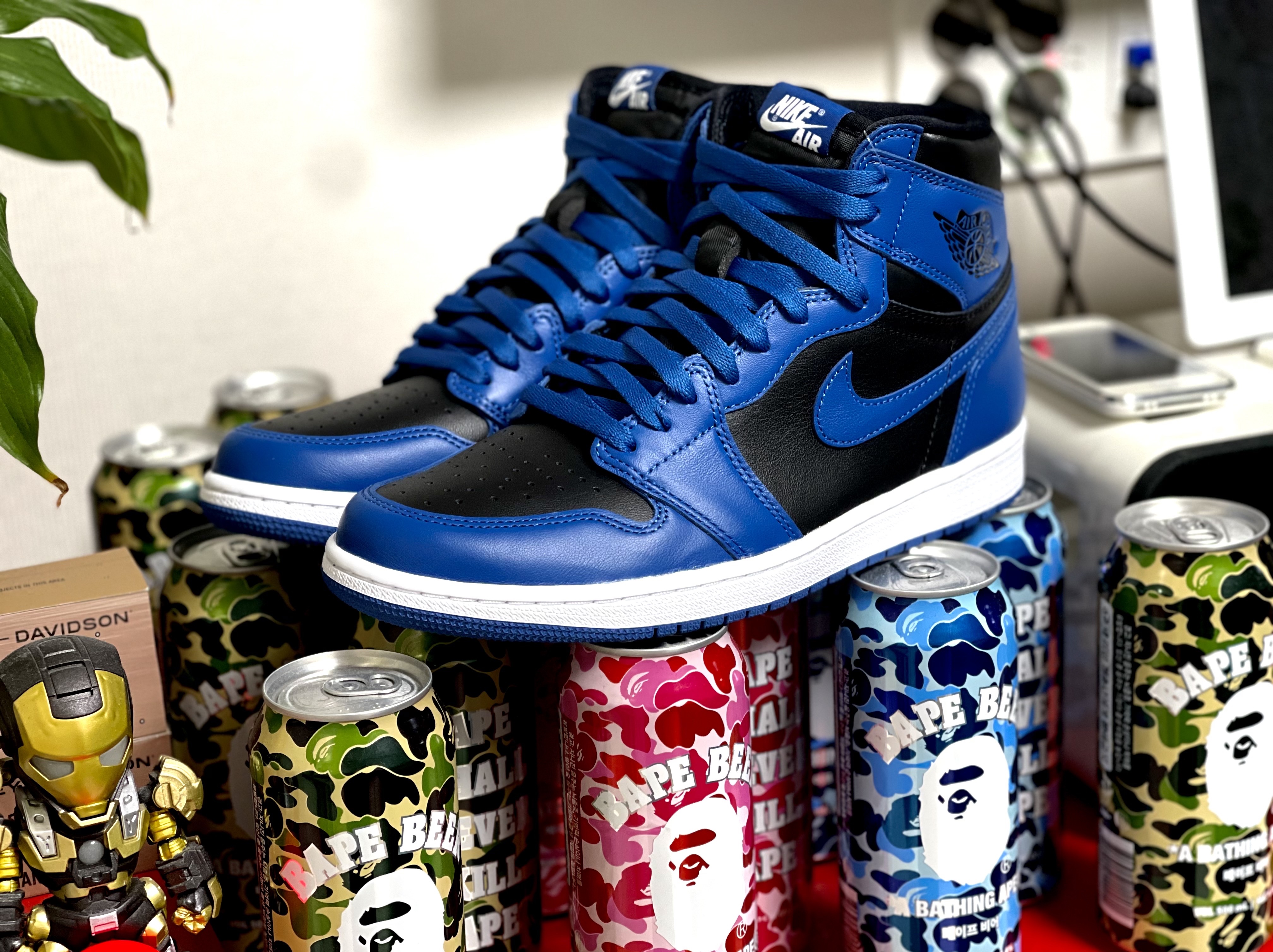 Jordan 1 Retro High OG Dark Marina Blue 착용 스타일