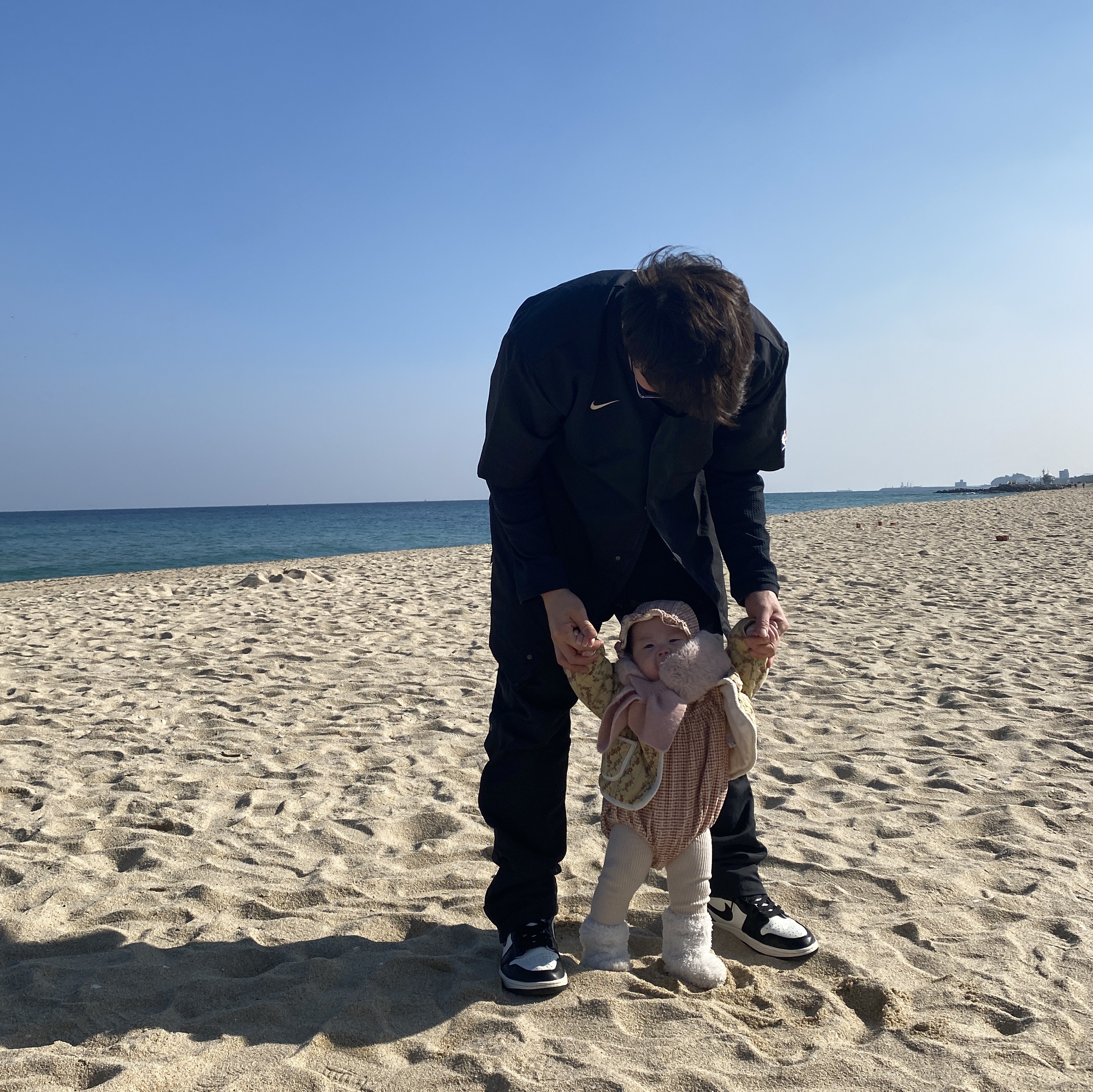Nike x Fear of God Warm Up Pants Off Noir, Nike x Fear of God Warm Up Top Off Noir 착용 스타일