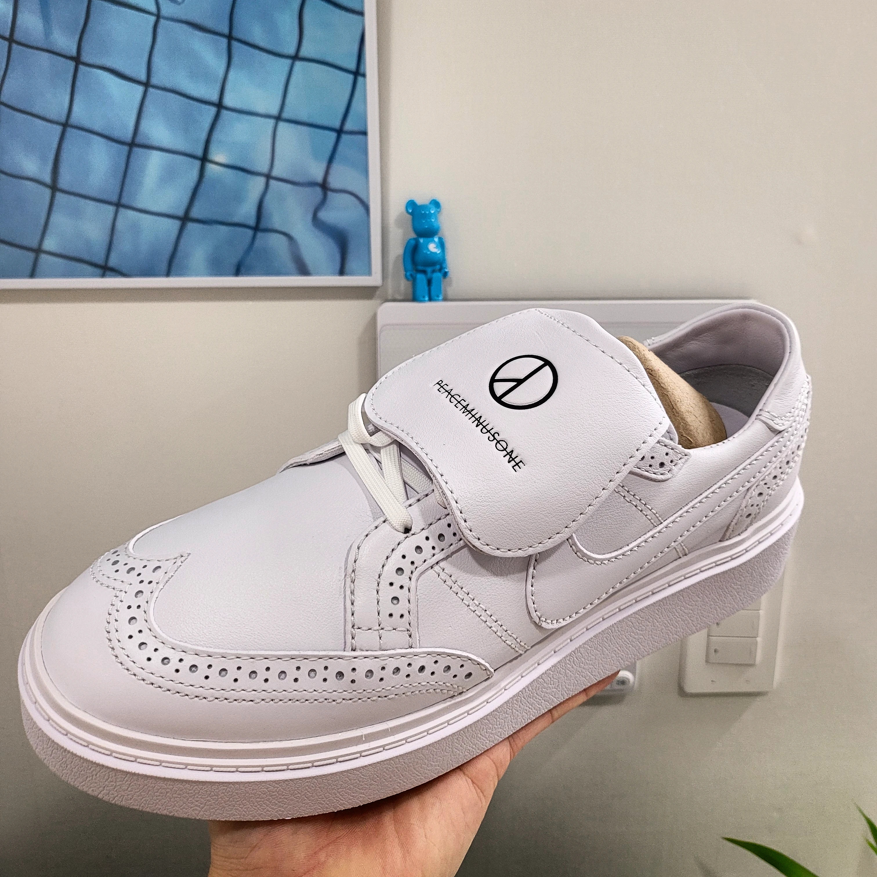 Nike x Peaceminusone Kwondo1 White 착용 스타일 - 2