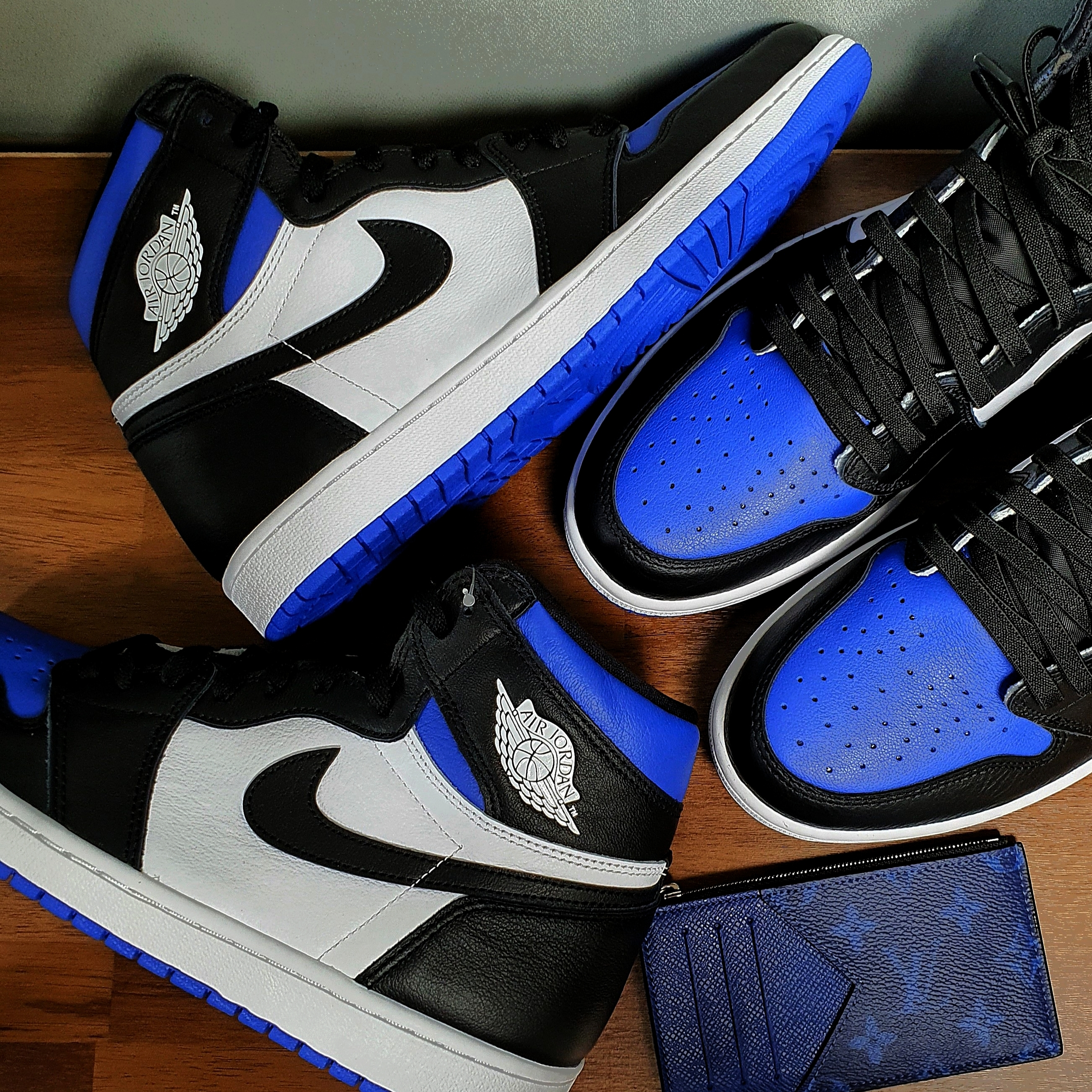 Jordan 1 Retro High OG Royal Toe 착용 스타일