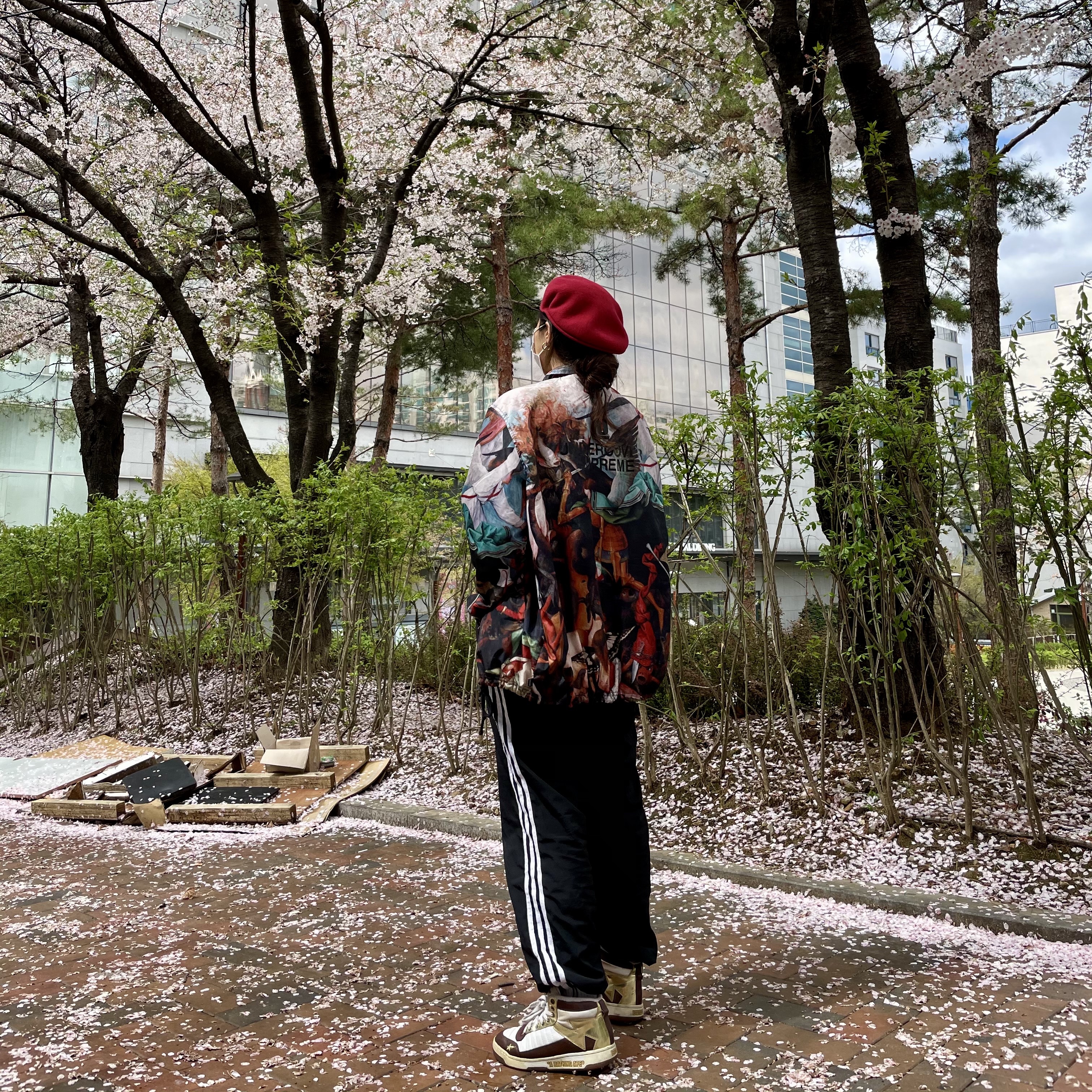 Supreme x Undercover Coaches Jacket - 16FW 착용 스타일